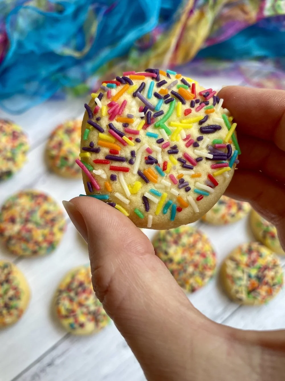 Sprinkle Shortbread Biscuits