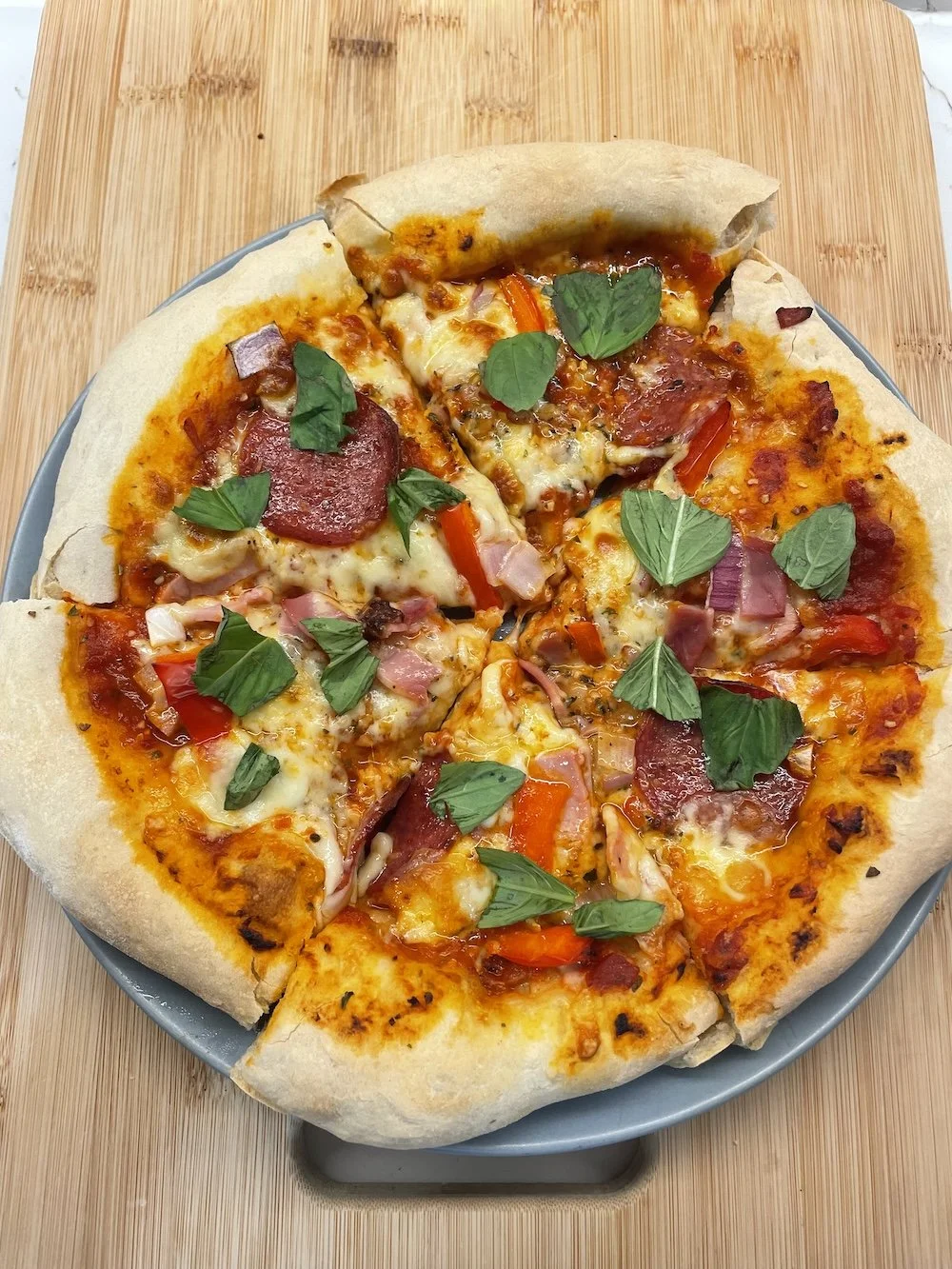 Oven Baked Pizza Dough (Woodfired Style)