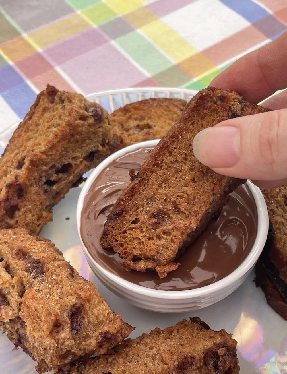 Hot Cross Bun Churros