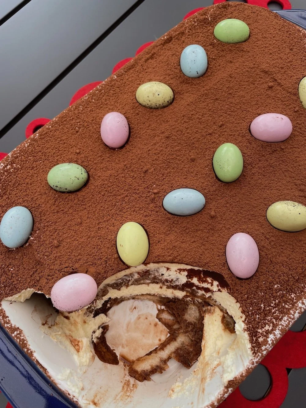 Hot Cross Bun Tiramisu