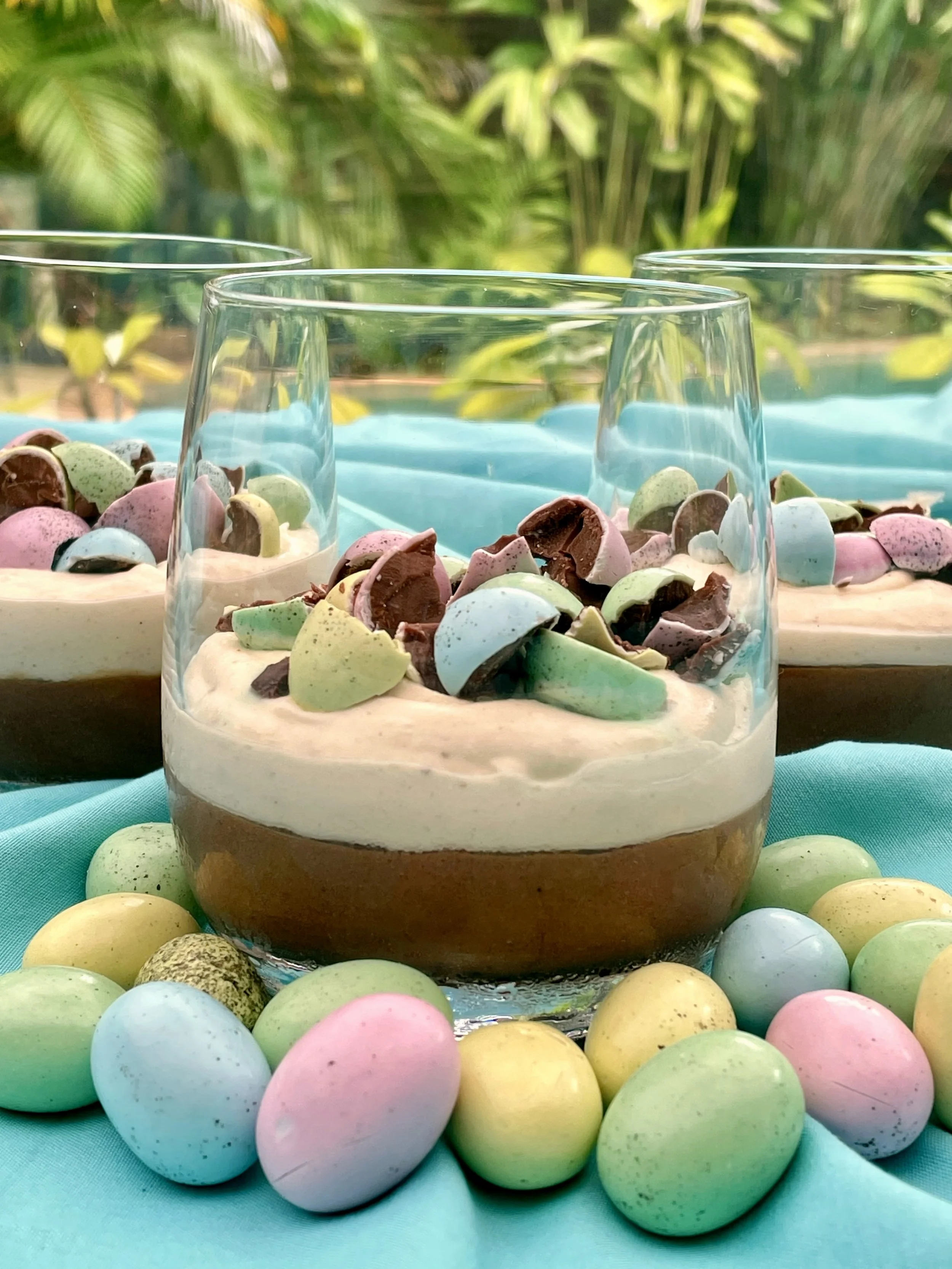 Easter Chocolate Mousse Cups
