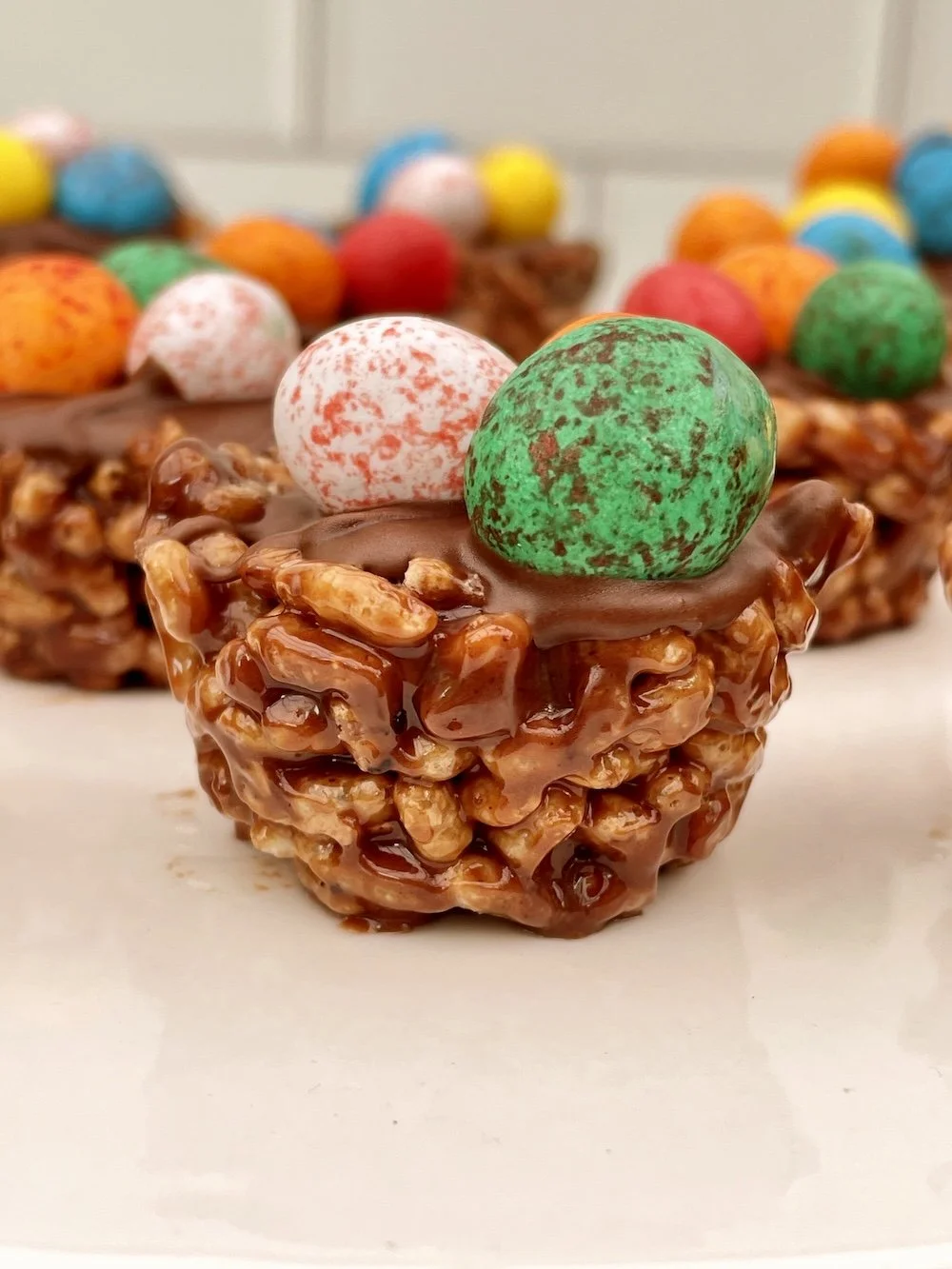 Mars Bar Easter Nests