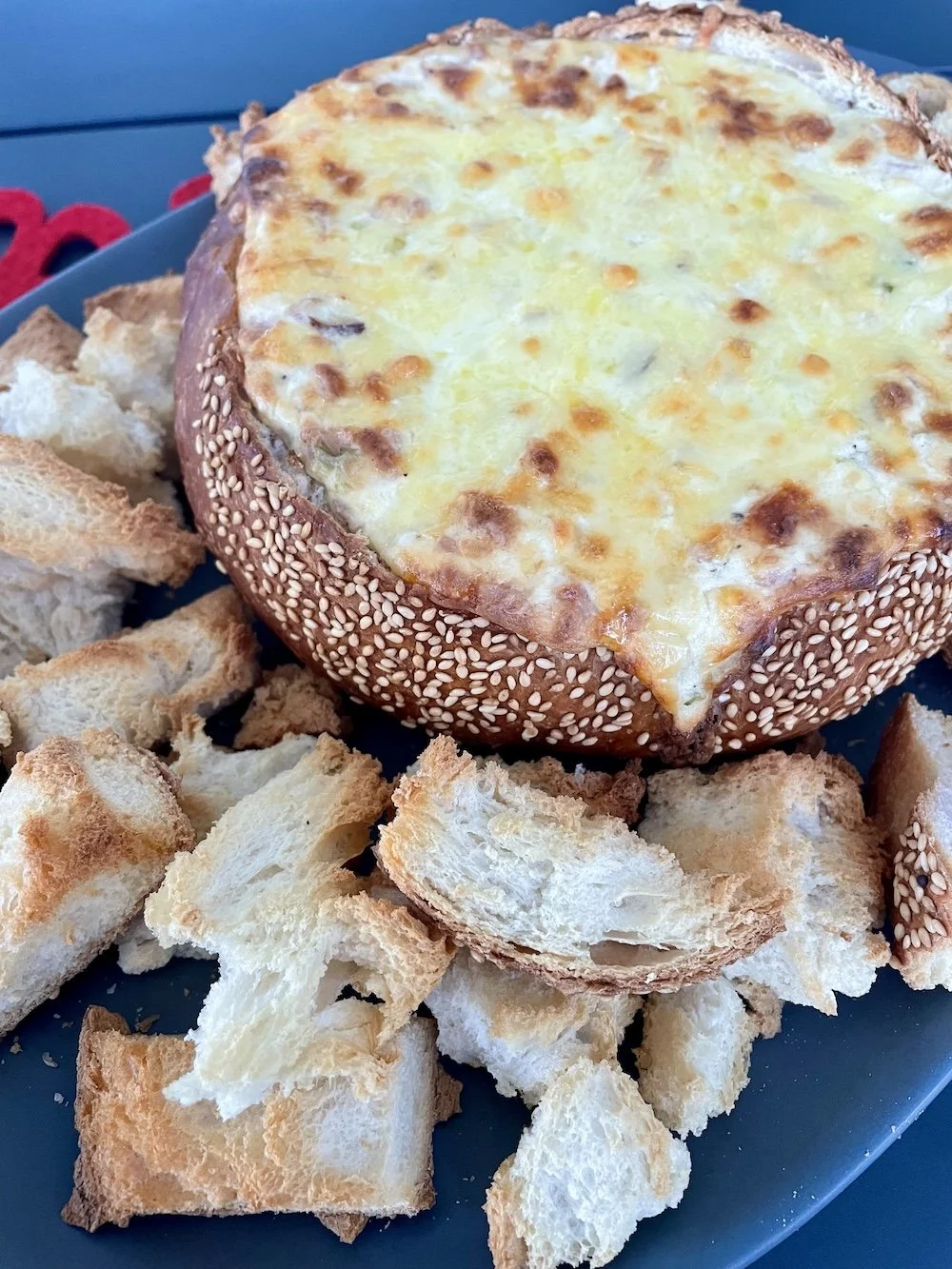 Cheese &amp; Bacon Cob Loaf