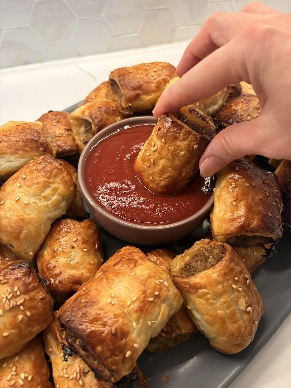 Homemade Aussie Sausage Rolls