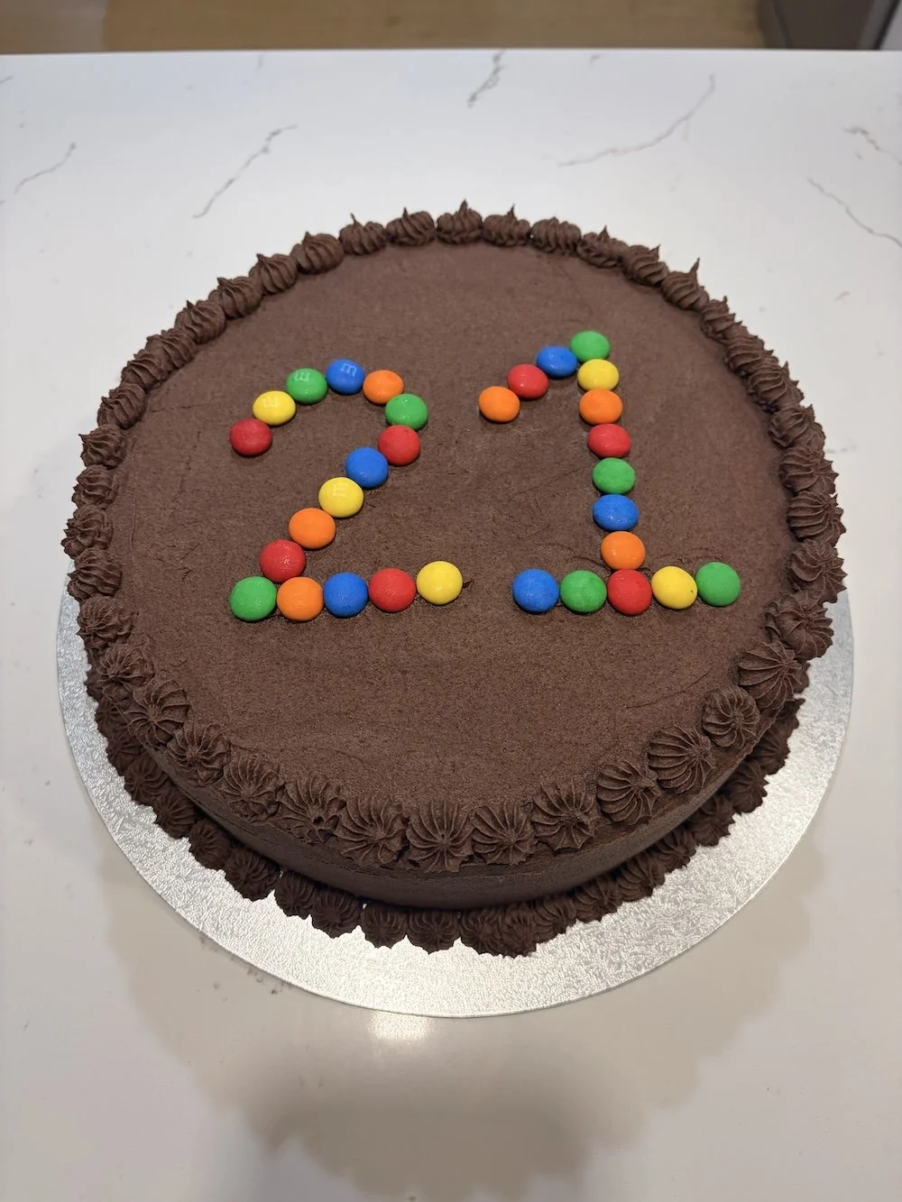 Chocolate Zucchini Birthday Cake