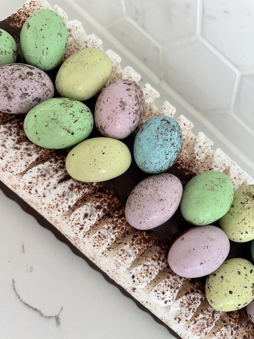 Easter Viennetta Ice Cream Cake