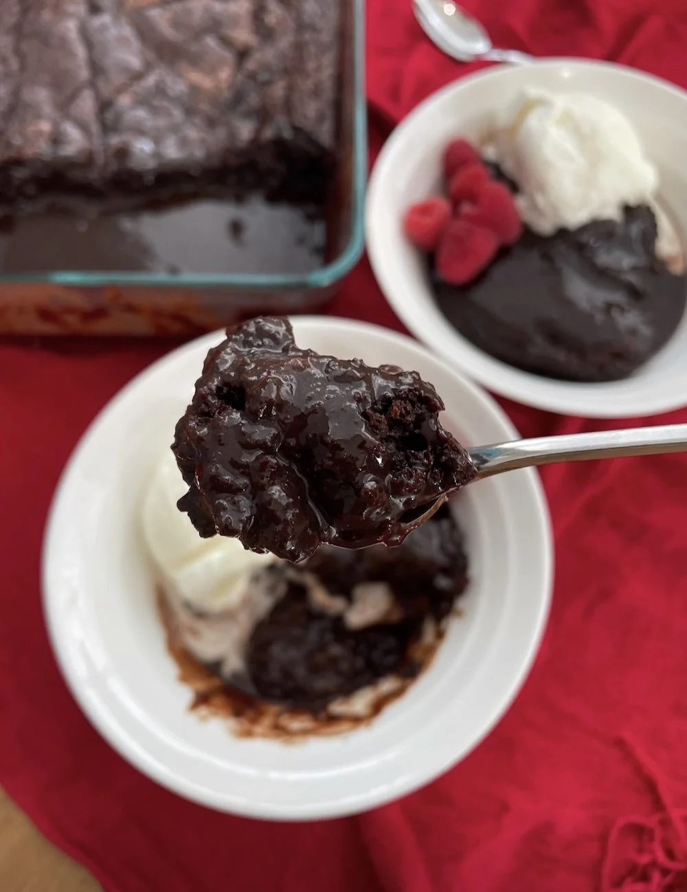 Chocolate Self-Saucing Pudding