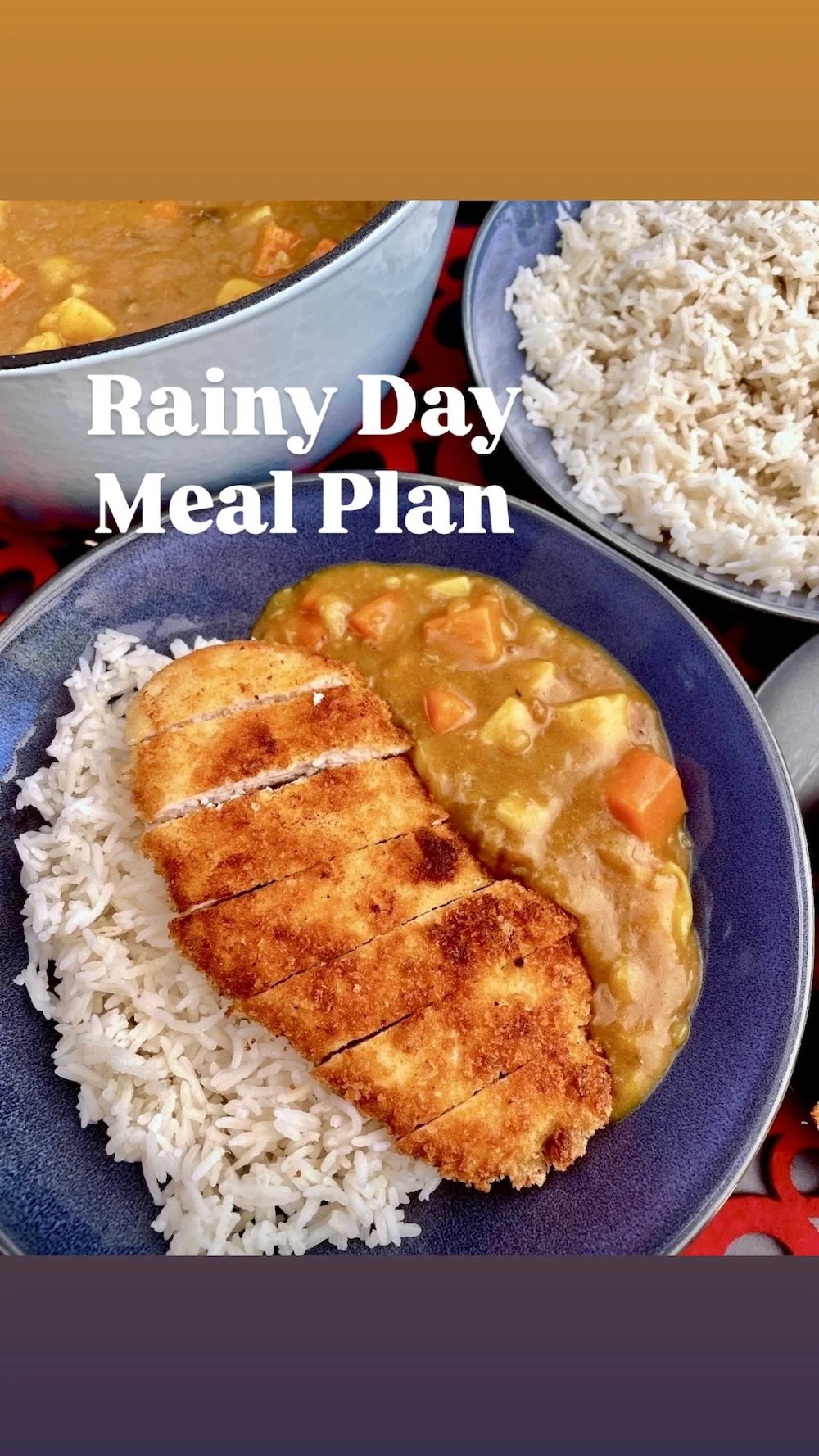 Meal Plan for Rainy Days