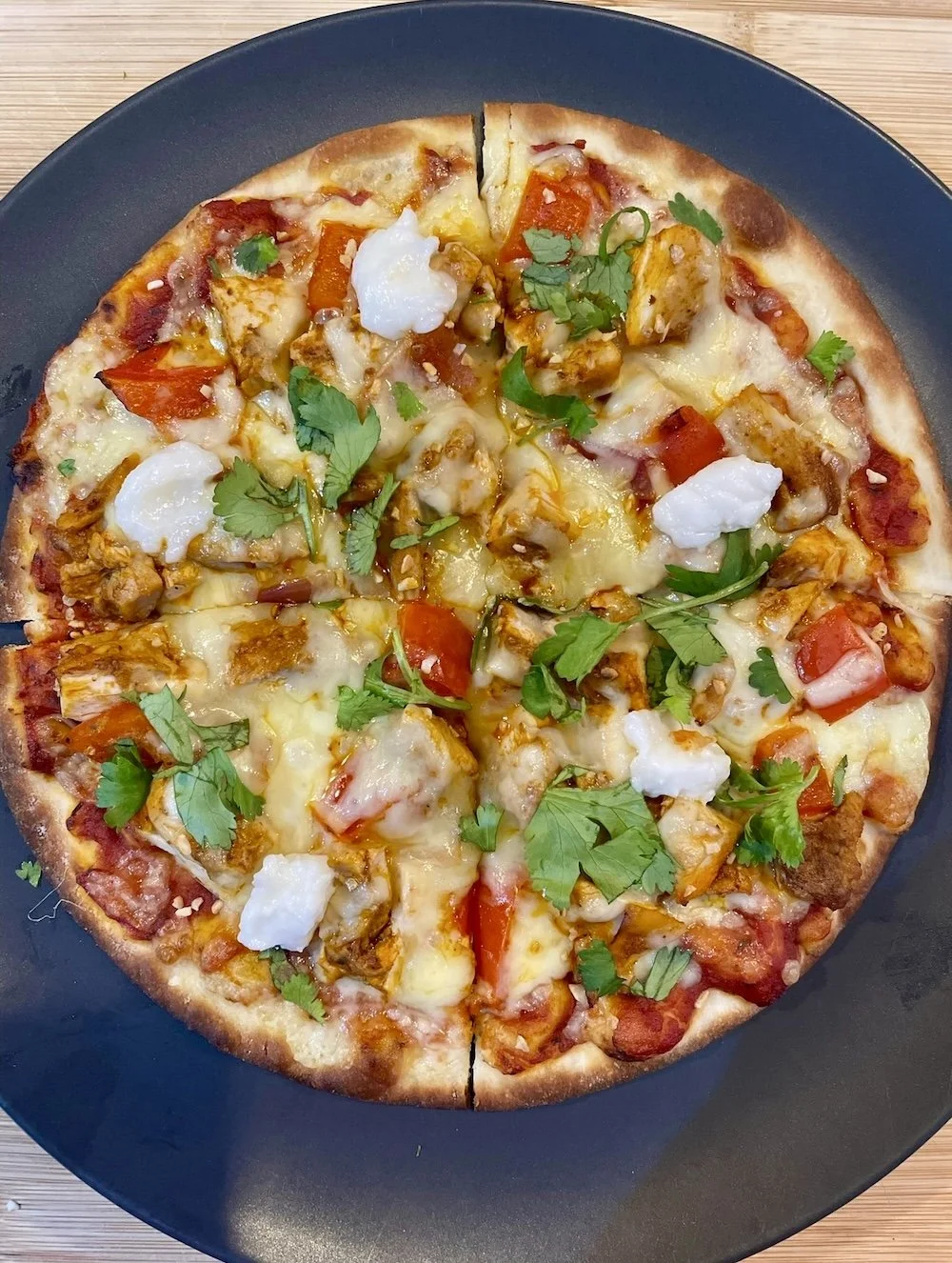 Tandoori Chicken Pizza
