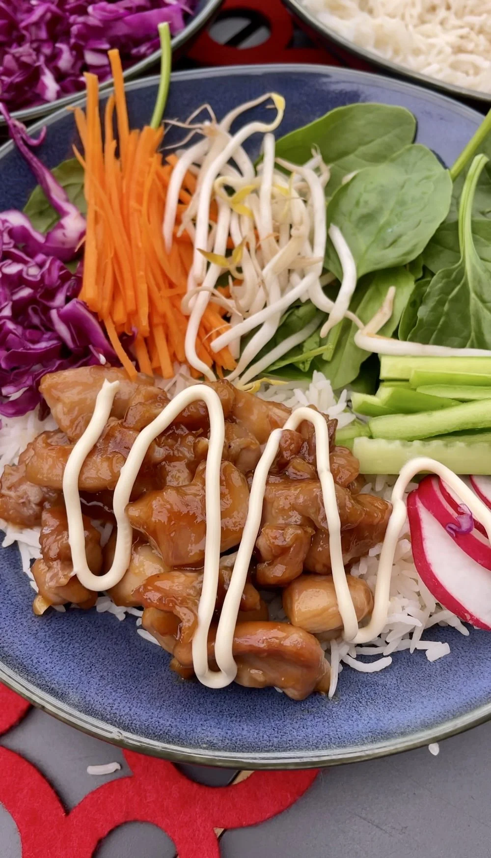Teriyaki Sushi Rice Bowls