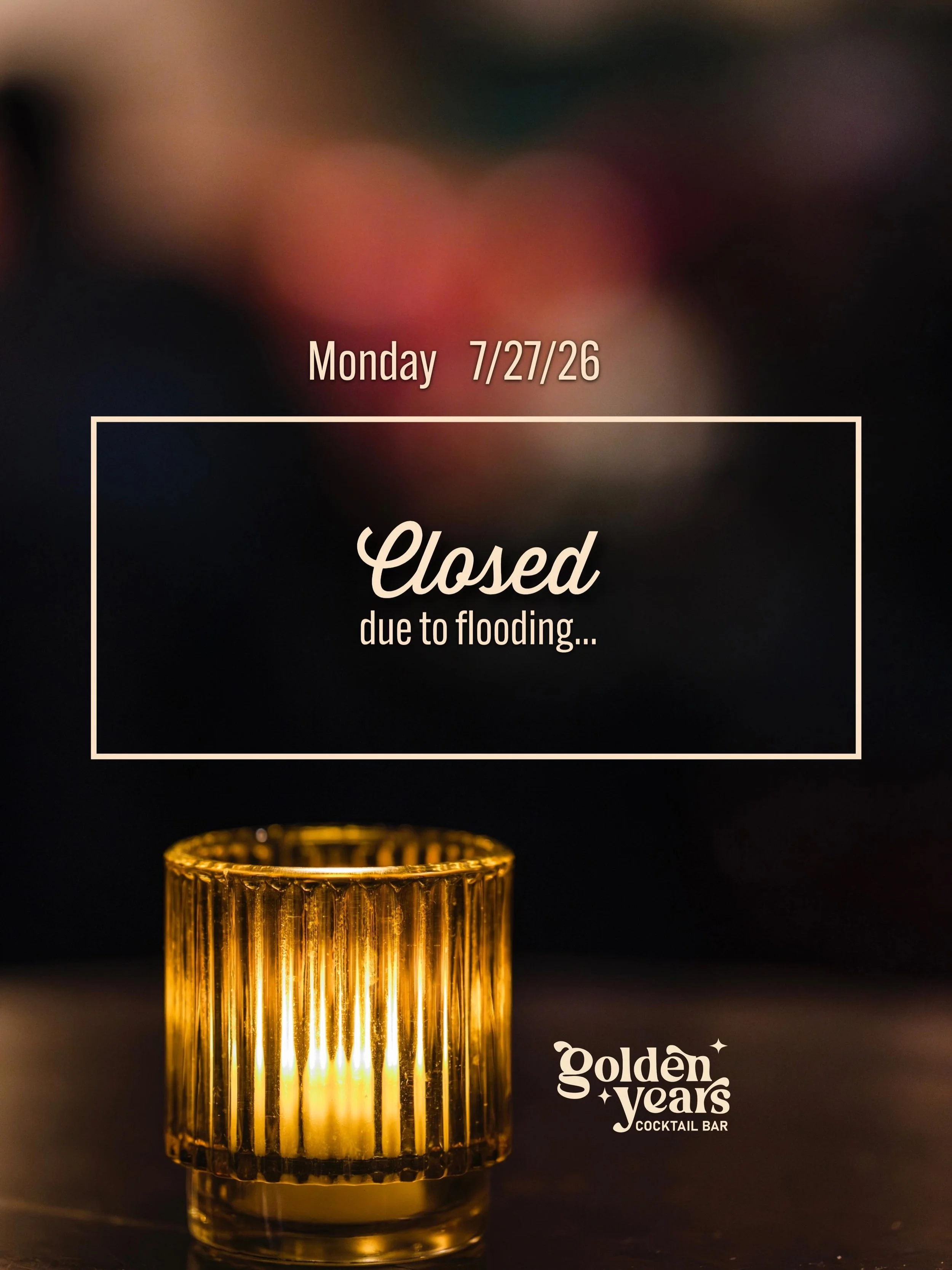 Closed today due to some flooding..

#chicagococktailbar #cocktails #neighborhoodbar #westtownbar #smallbusiness