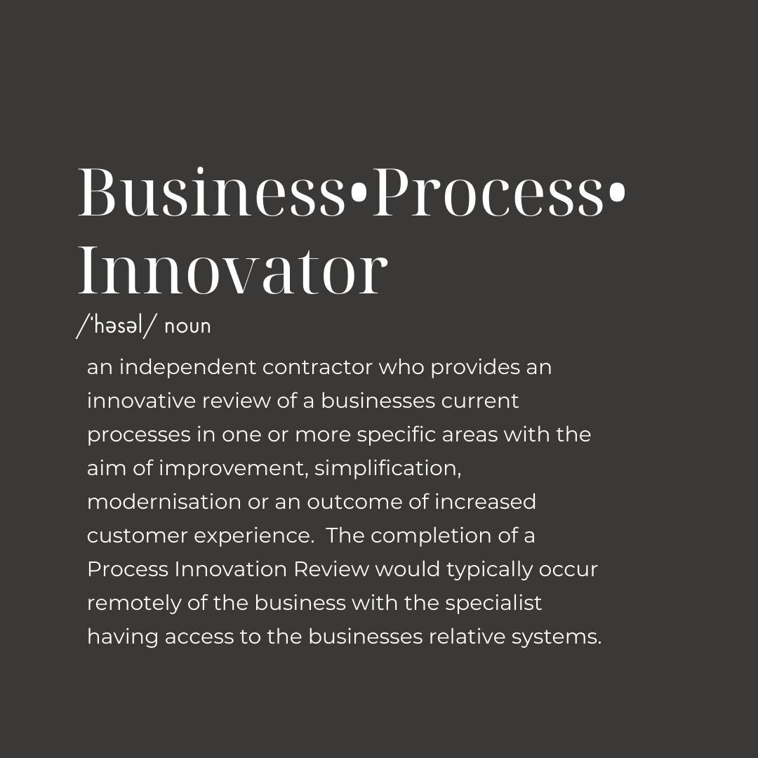How do you know if you need a Business Process Innovator?? 

Well, one of the key clues is you have said one of these next two things in your business: 

1. &quot;There HAS to be an easier way than this&quot;
2. &quot;I am sure that this isn't the co