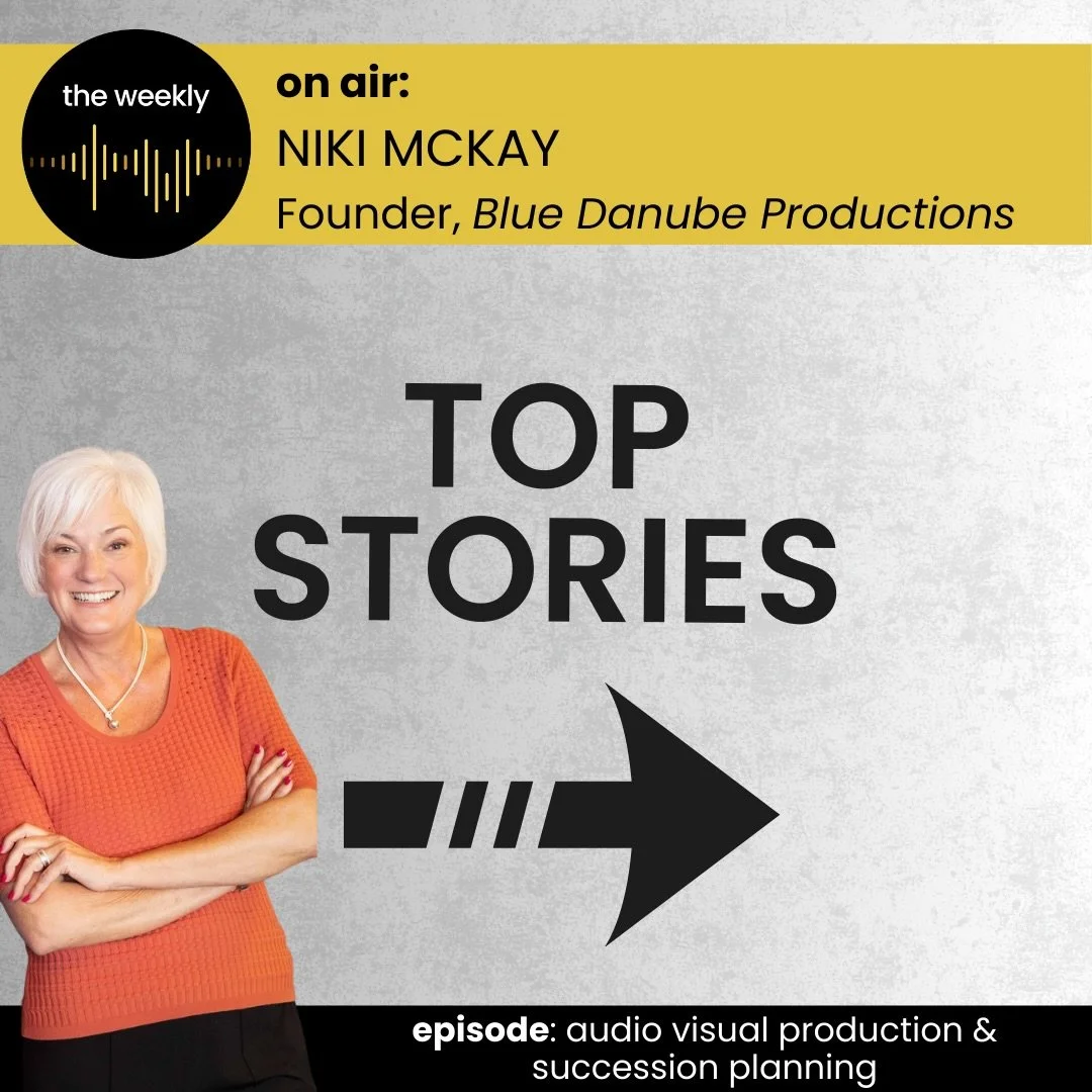 🗞️Here are the top news stories of the week covered in our latest episode with @mckaydom -Founder of @bluedanubepro 

🎙️Link in bio for full episode