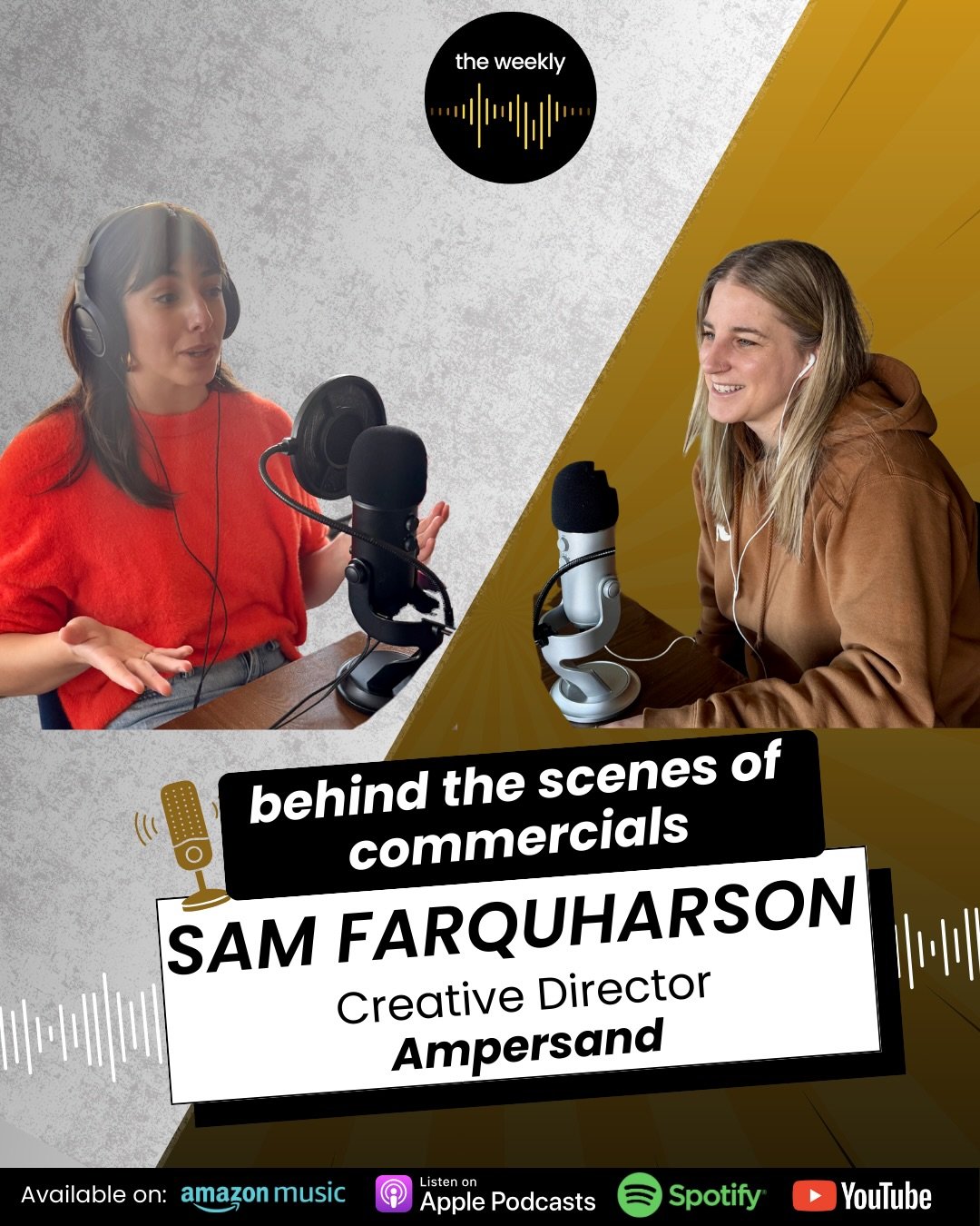 Can AI really replace copywriters? What do companies get wrong when making commercials? And how do really bad ones get approved? 

This week we talk to @samsfarq - Creative Director for @ampersandatx to understand how companies work with agencies and
