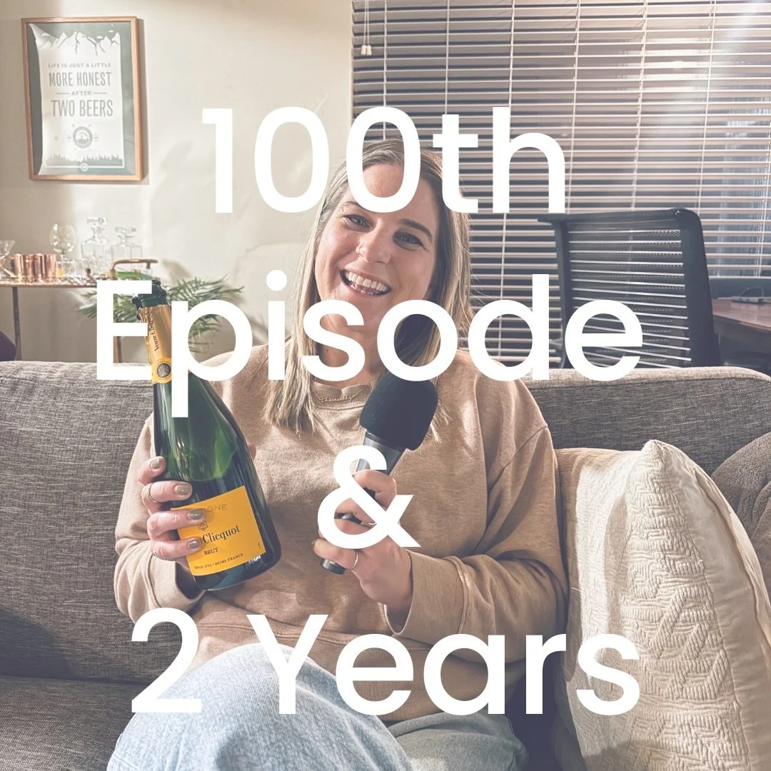 🥳🥳 the first episode of this podcast was recorded in Rachel&rsquo;s living room with @alexwhalverson so we brought him back to the couch for our 2yr anniversary episode (along with a few others who have been there since the beginning.)

🎙️Link in 
