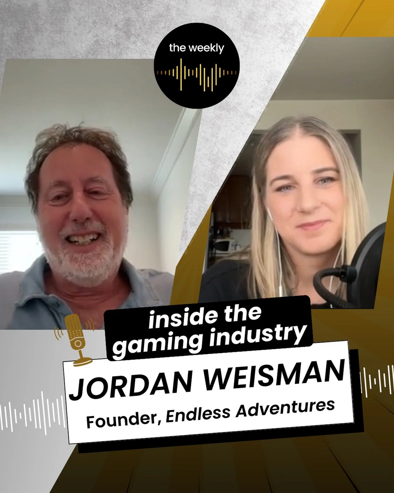 🎮The gaming industry is estimated to be over $200 billion, bigger than music and movies combined! 🎮

Our guest is game designer Jordan Weisman who has had four exits including one to Microsoft and one to Disney. 

In this episode we talk about why 