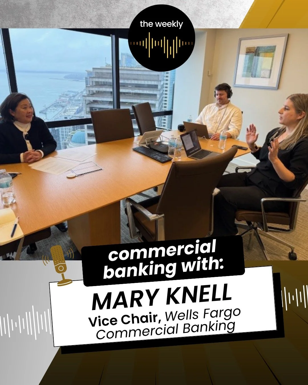 This week we dive into the commercial banking industry. We&rsquo;re talking fraud, small business loans, the sonics and so much more!

Guest: Mary Knell - Vice Chair of @wellsfargo commercial banking

🎙️link in bio for full episode
