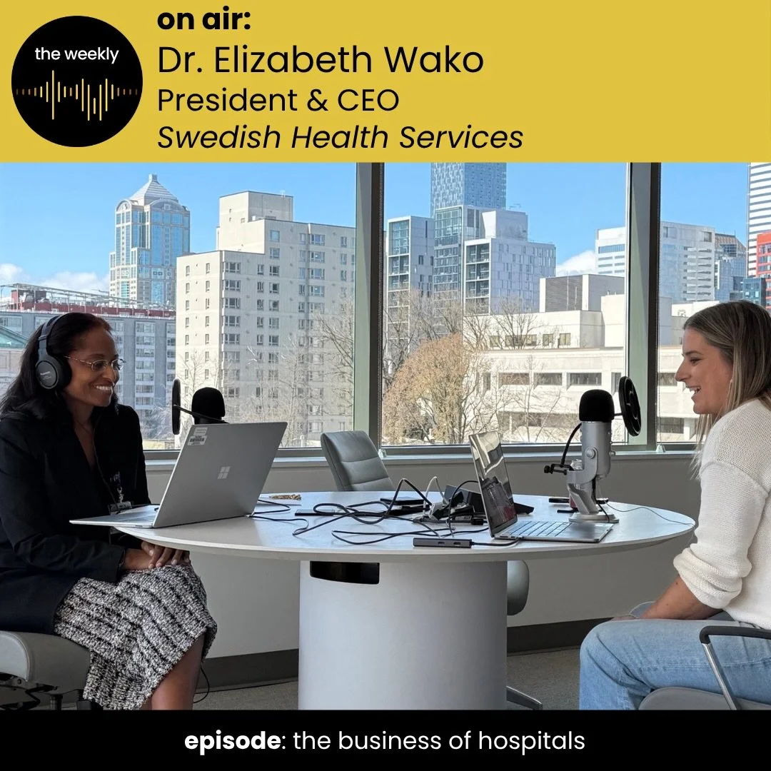 Under Dr. Wako&rsquo;s leadership, a simple idea brought down c-section rates for women of color from 47% to 27%. Listen to this week&rsquo;s episode to understand the business side of a hospital and get caught up on the news!

🎙️link in bio for ful