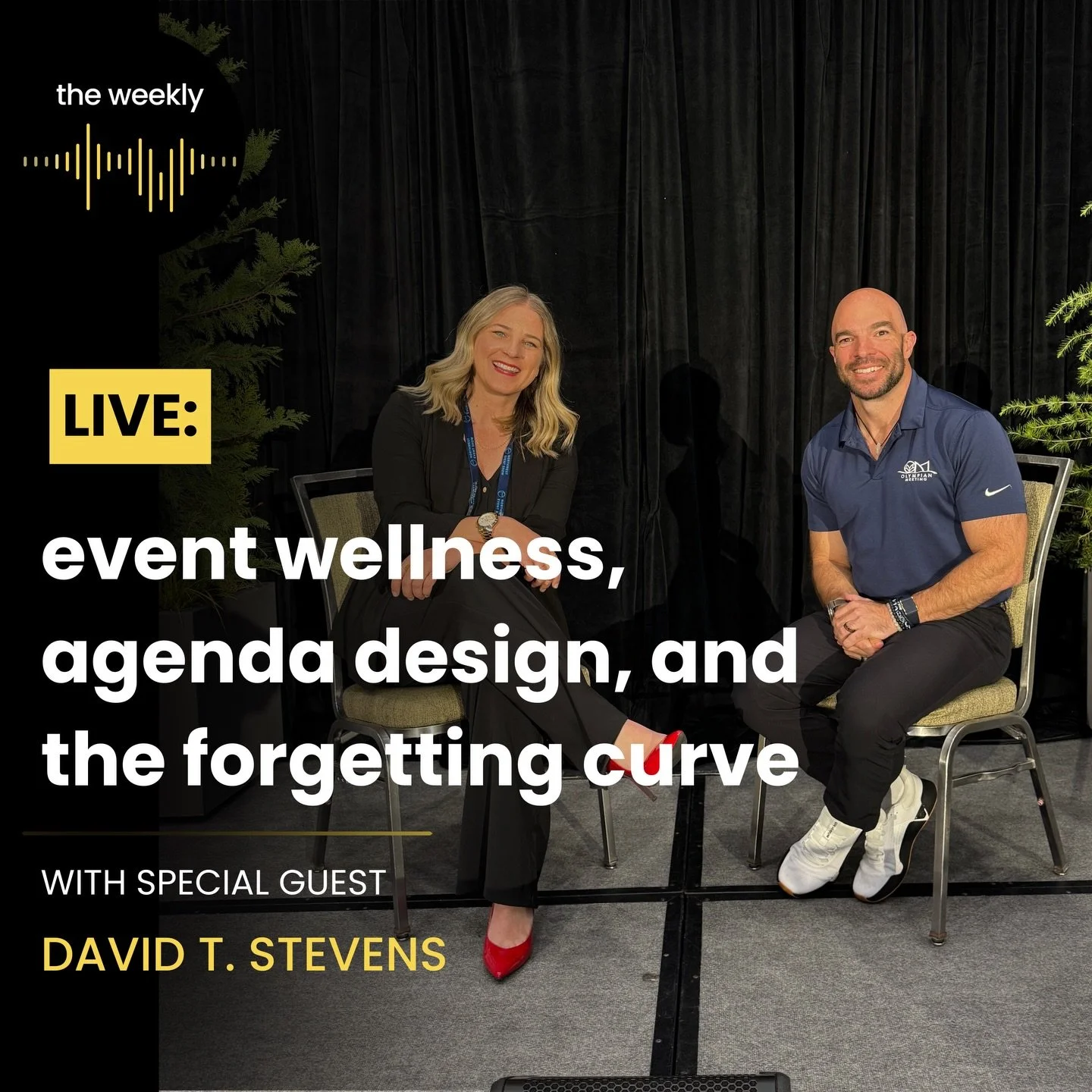 Special episode drop! We&rsquo;re live from the @nweventshow talking about how health and wellness can directly impact your bottom line.

Guest: @davidtstevens - event wellness architect 

🎙️Link in bio