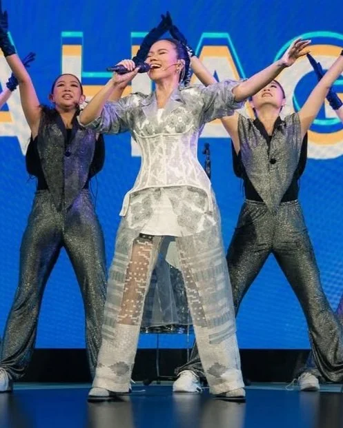 Yura Yunita at Samsung launch in Wilsen Willem