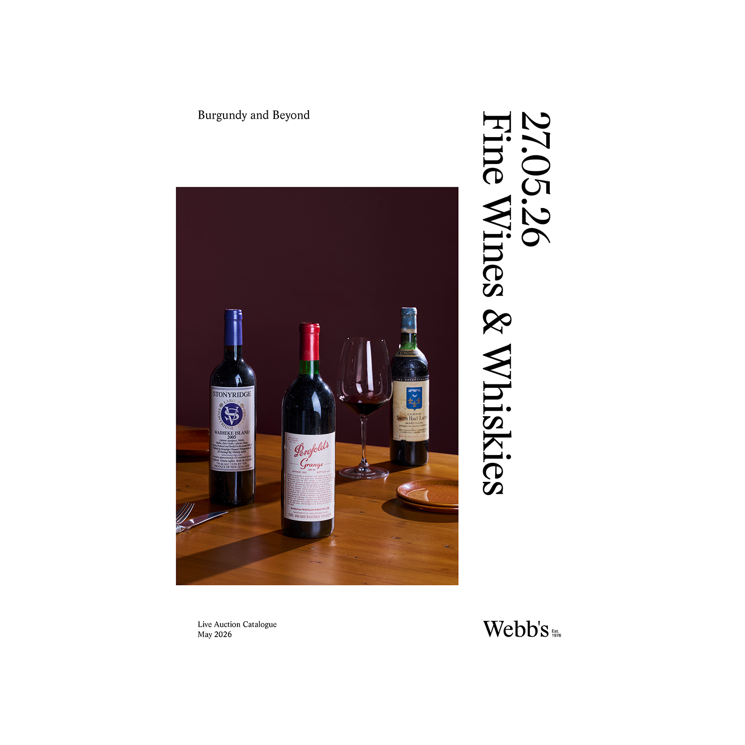 Fine Wines & Whiskies, May 2026