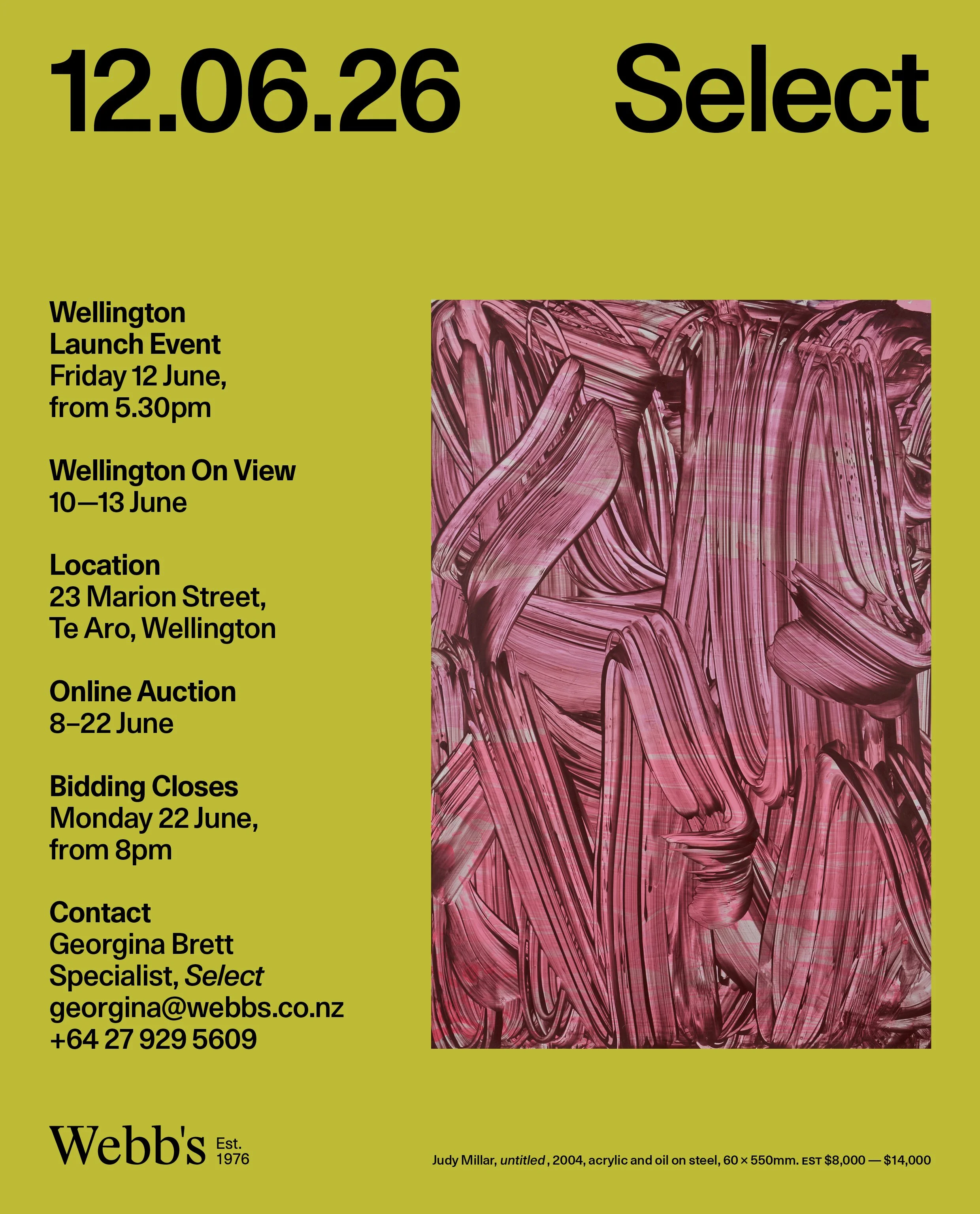12.06.26 — Select, Wellington Launch