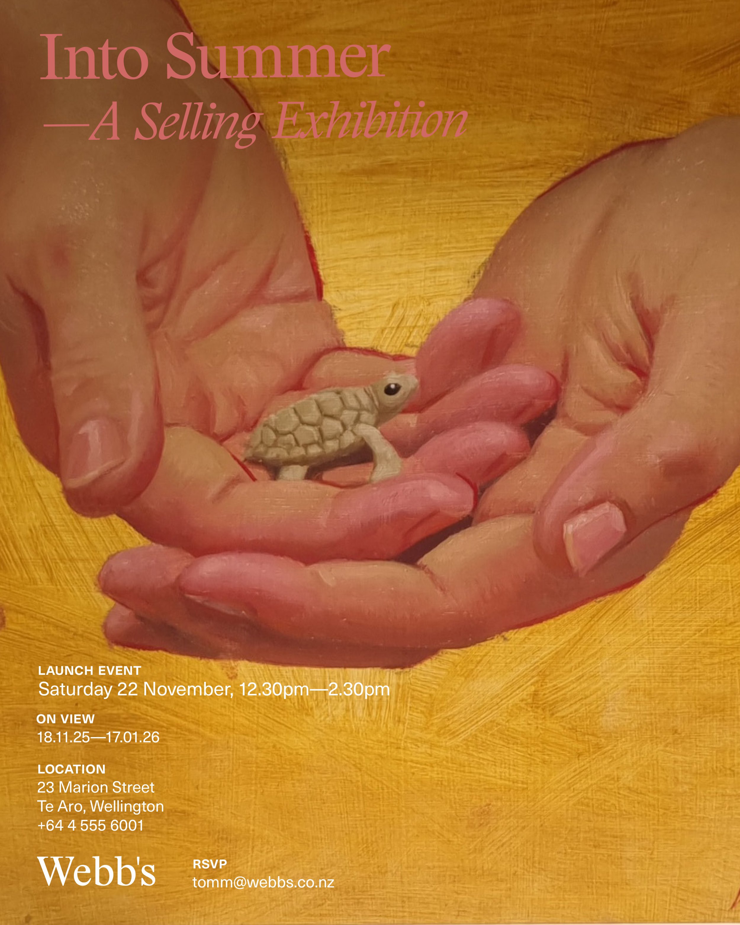 22.11.26 — Into Summer, Wellington Launch