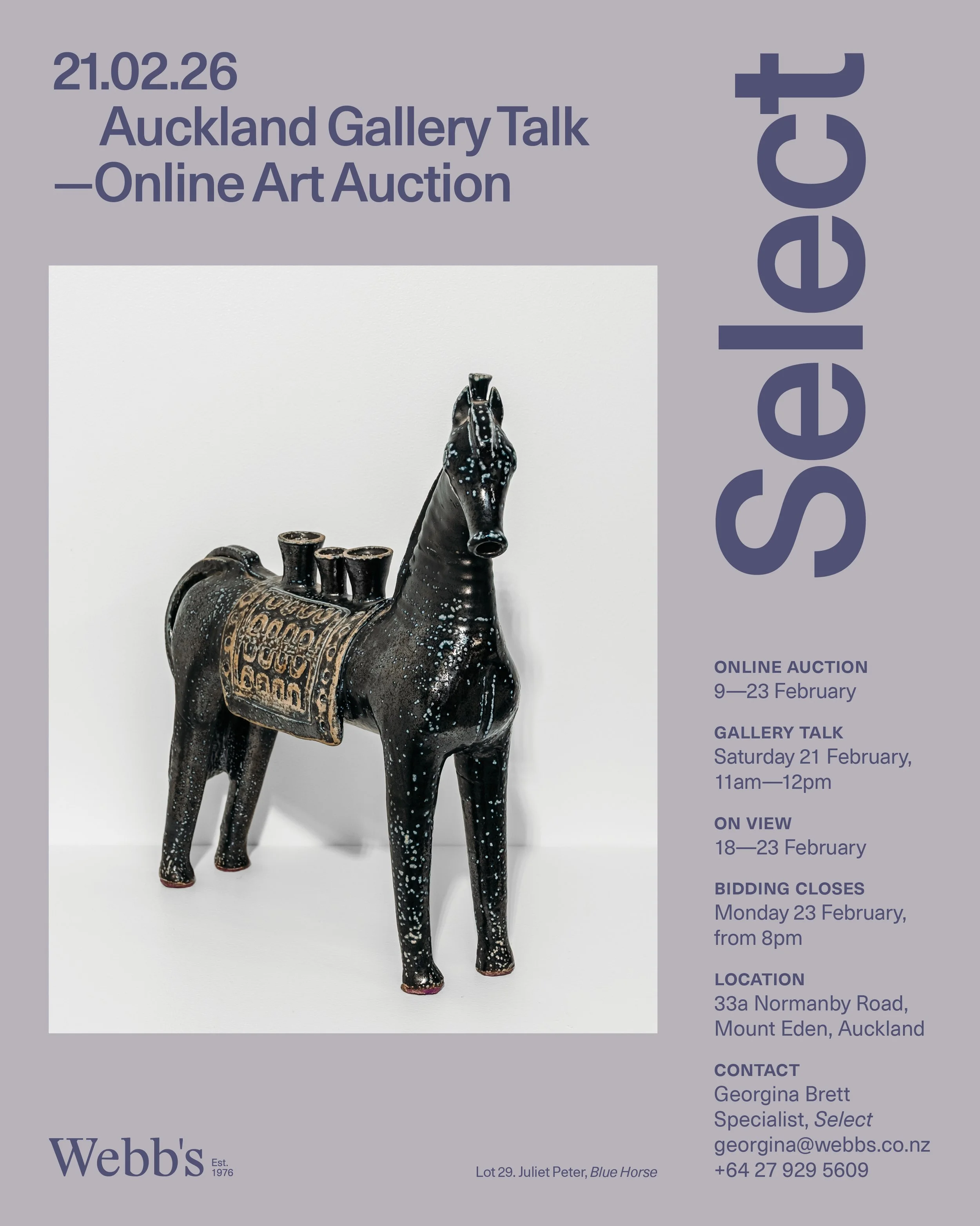 21.02.26 — Select, Auckland Gallery Talk