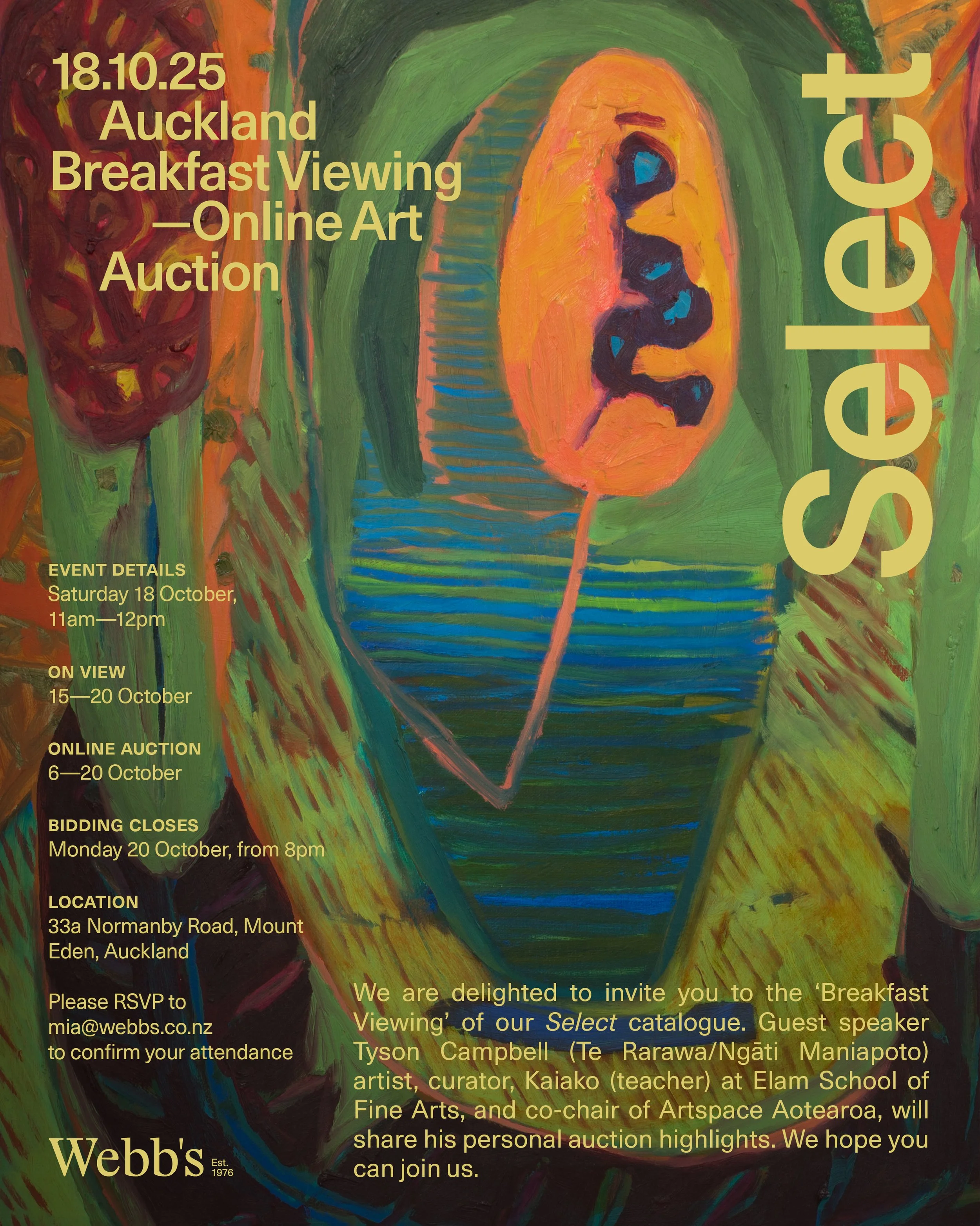 18.10.25 — Select, Auckland Launch