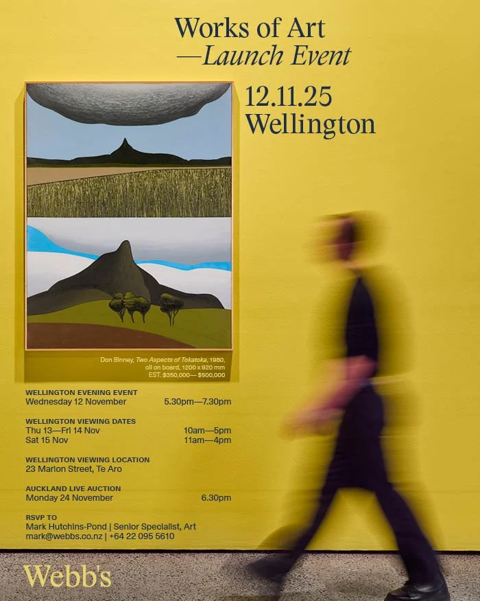 12.11.25 — Works of Art, Wellington Launch