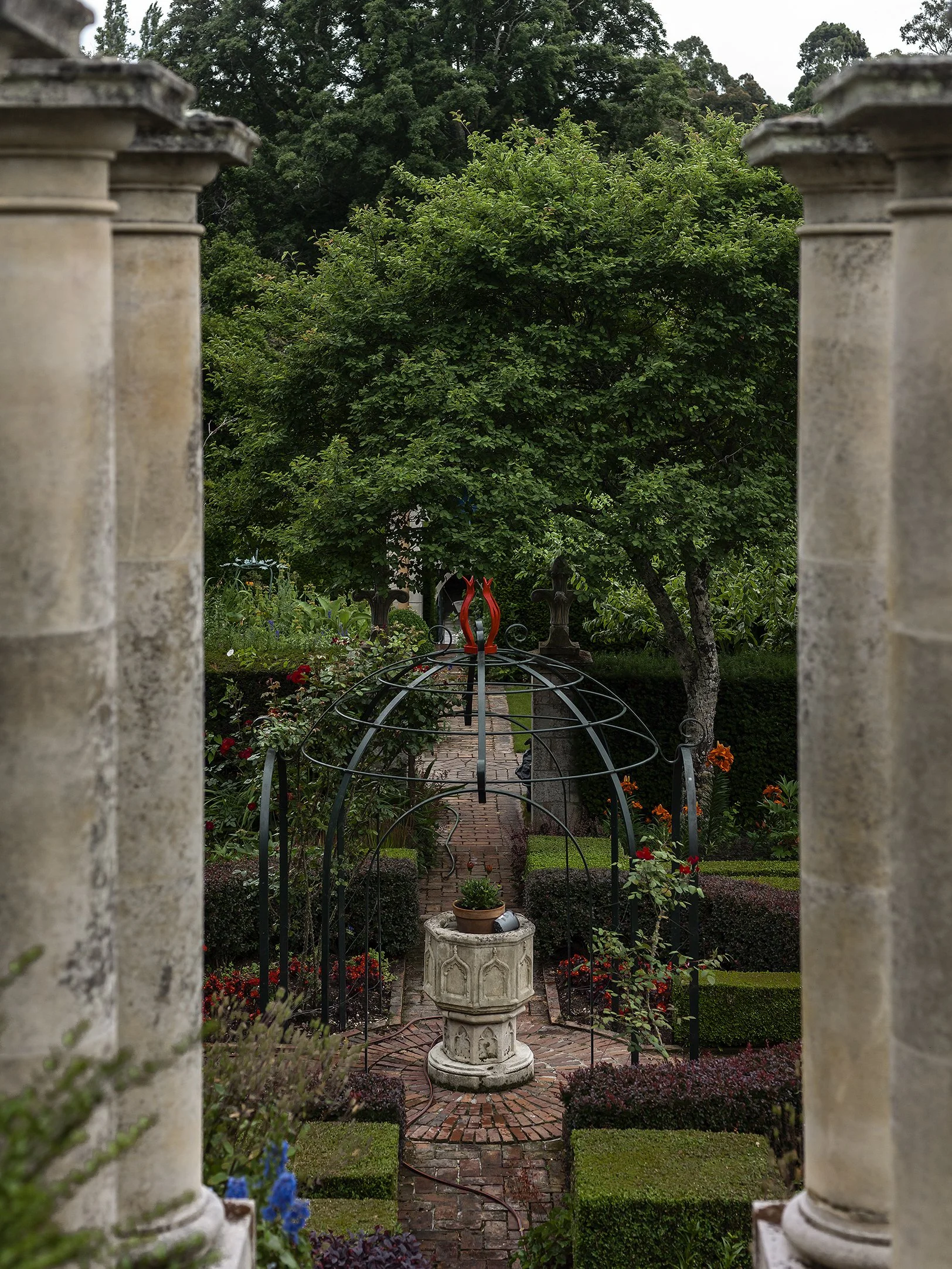 The internationally significant gardens at Ōhinetahi.