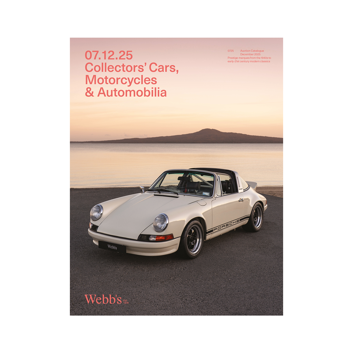Collectors' Cars, Motorcycles, & Automobilia, December 2025