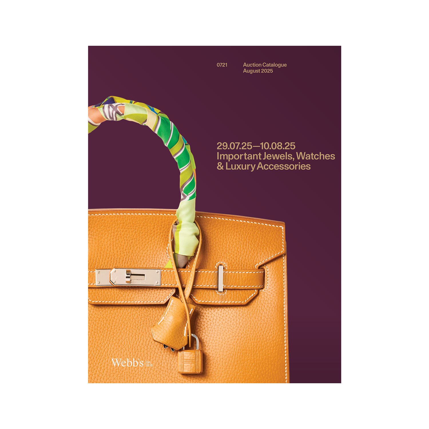 Important Jewels, Watches & Luxury Accessories, August 2025