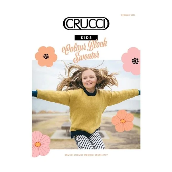 Crucci Kids Colour Block Sweater