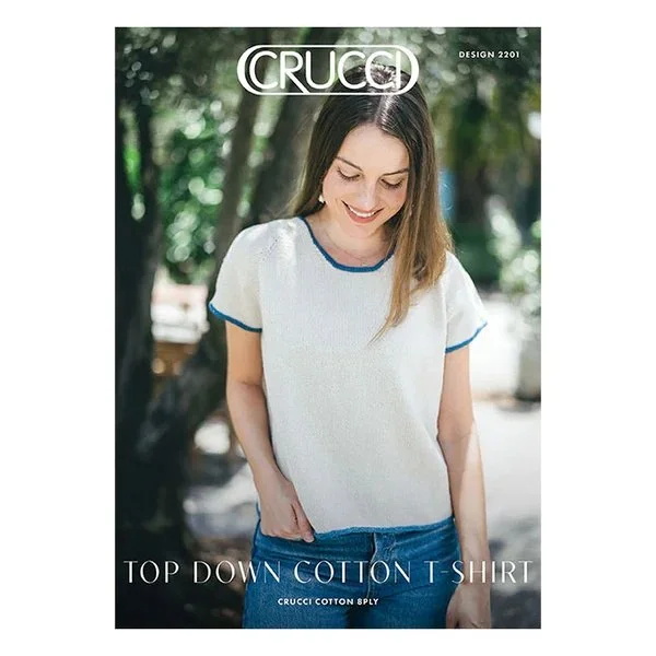 Crucci Top Down Cotton T-Shirt