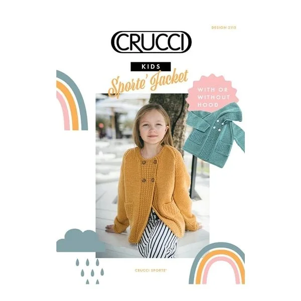 Crucci Kids Sporte Jacket (with or without hood)