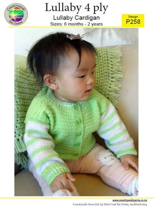 Countrywide Yarns Lullaby 4ply Cardigan