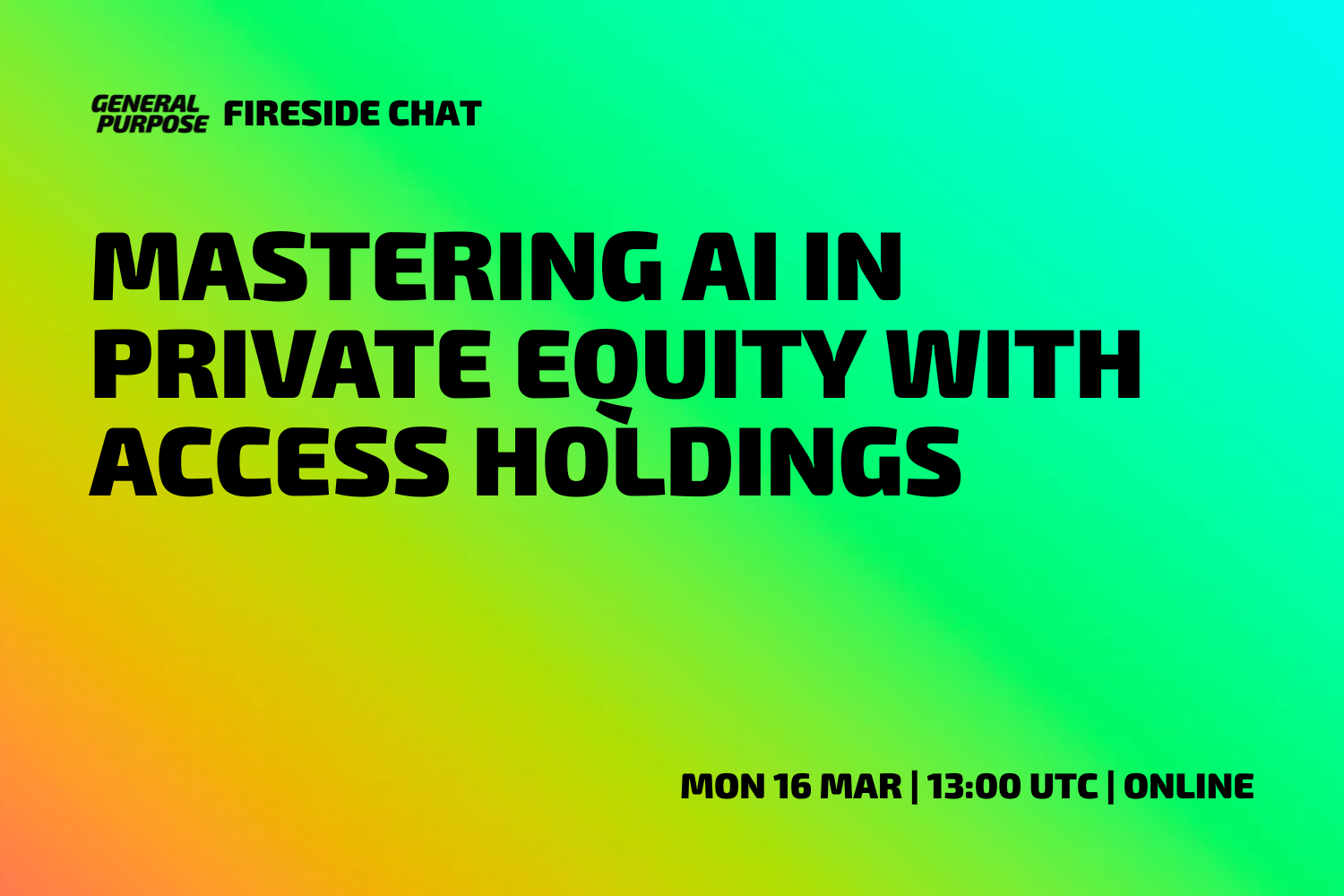 Beyond Digital Optimisation – Learn from One of the World’s Leading Private Equity Firms