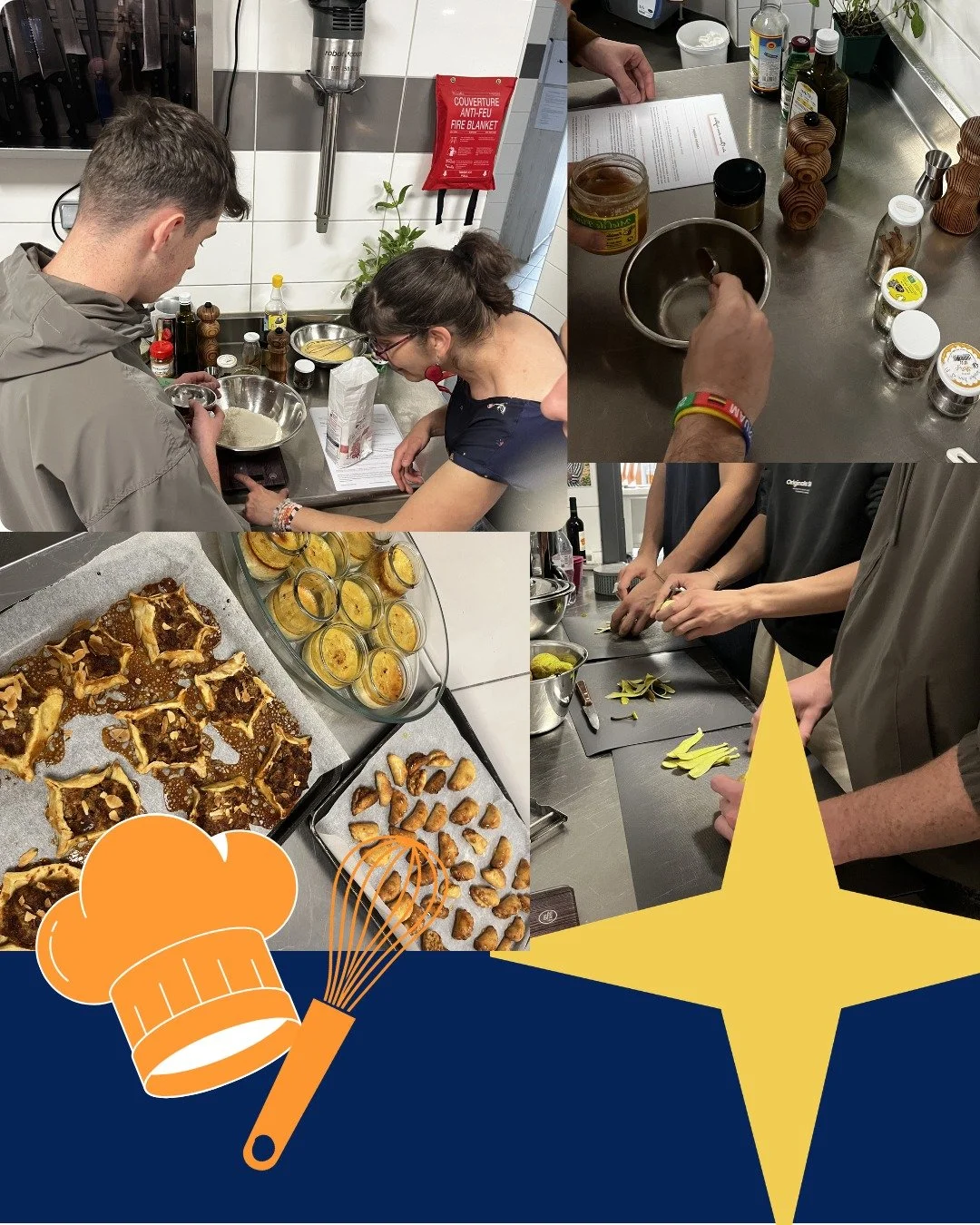 Mardi 05 mai, nos &eacute;l&egrave;ves latinistes de Terminale ont troqu&eacute; leurs stylos contre des tabliers &agrave; l&rsquo;occasion d&rsquo;un atelier de &laquo; cuisine romaine &raquo; ! 🏛️👩&zwj;🍳

Cet &eacute;v&eacute;nement s&rsquo;insc