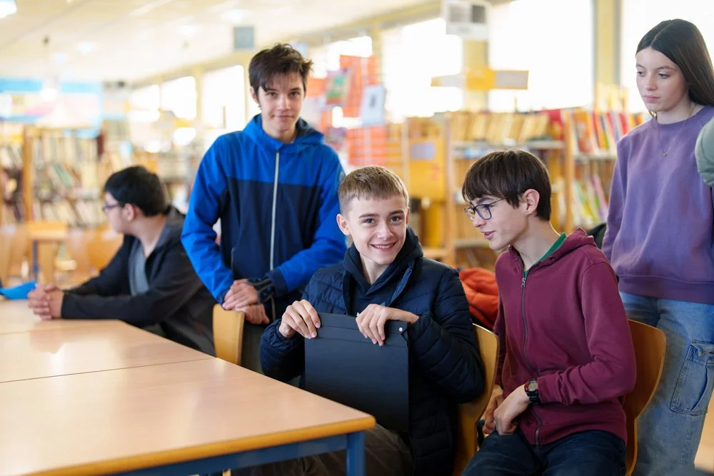 Élèves du collège Saint-Antoine