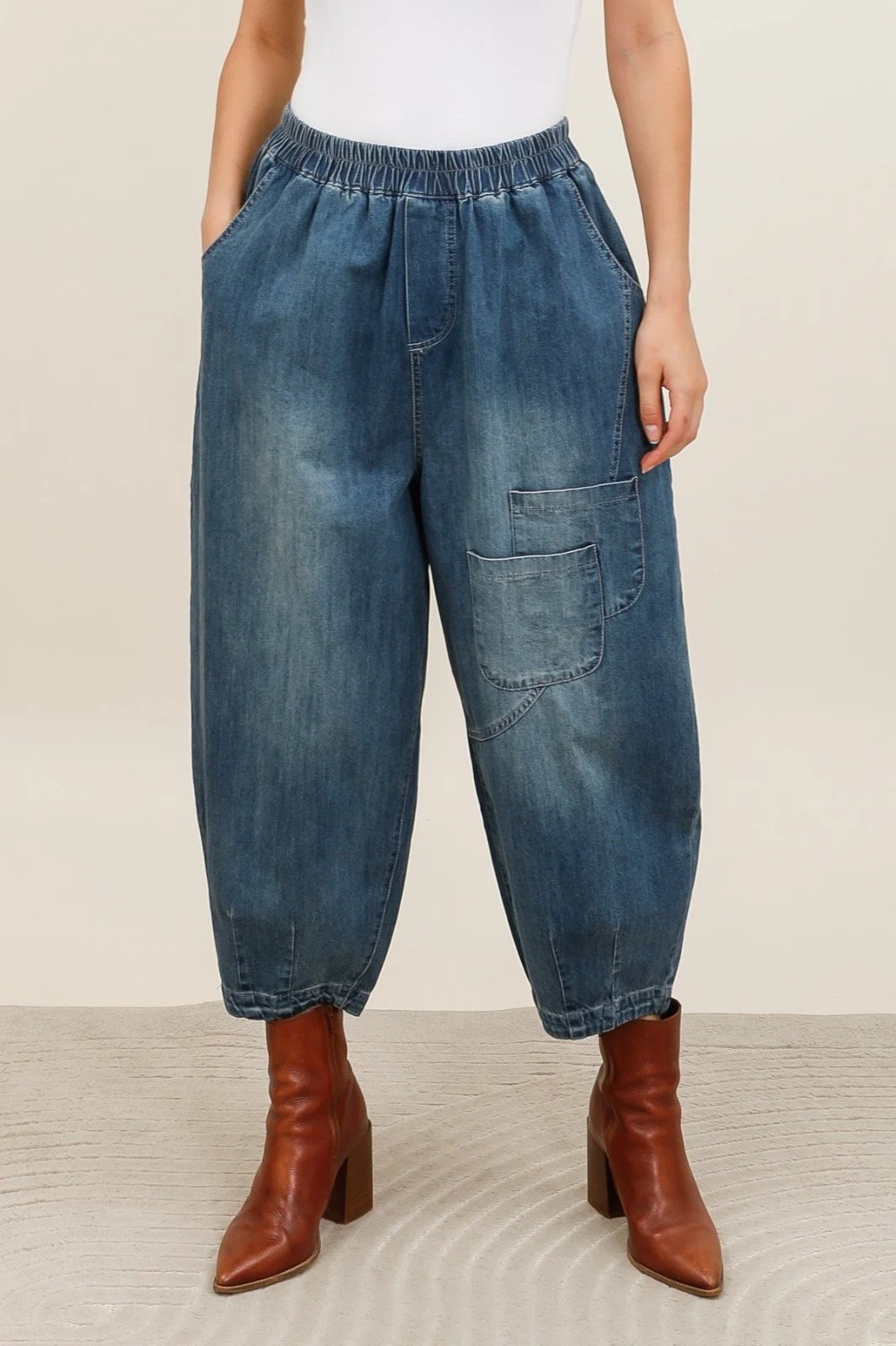 Cocoon denim Jean