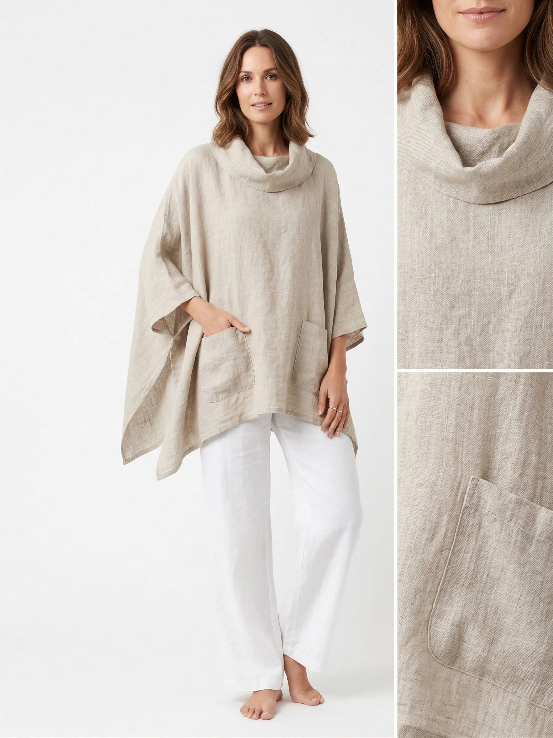 Linen 2 Pocket Tunic