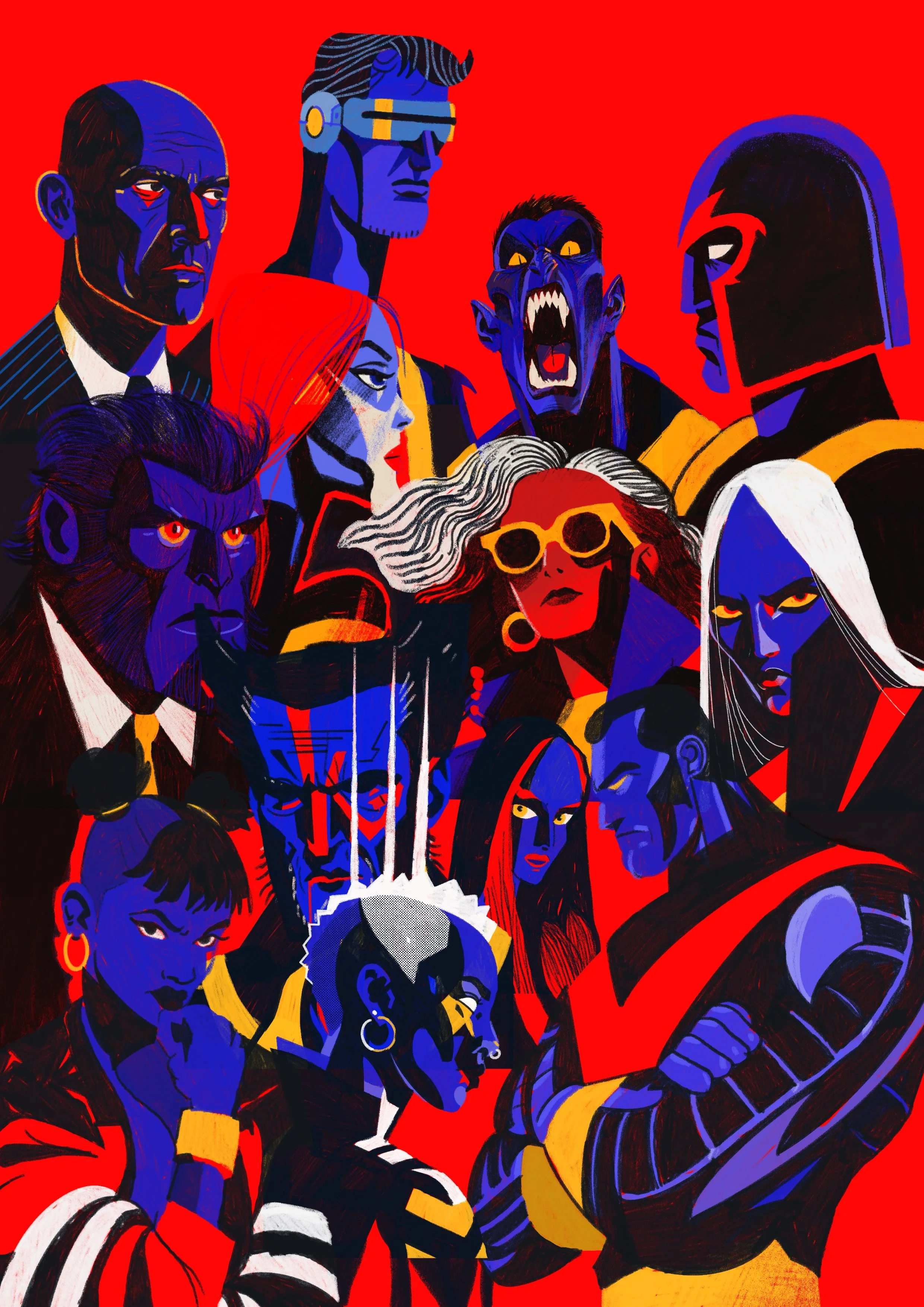 X-Men - Illustrations