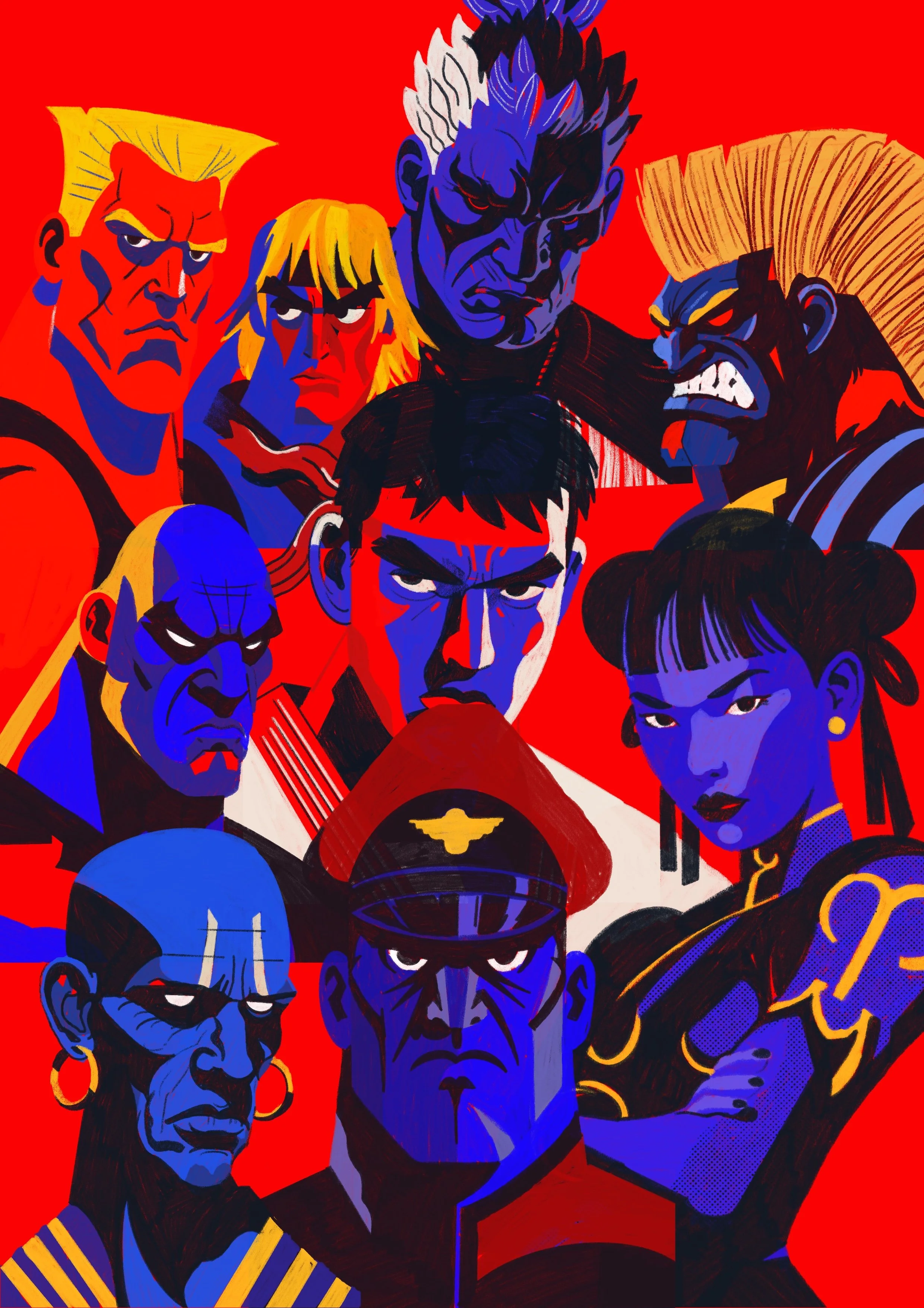 Street Fighter - Illustrations