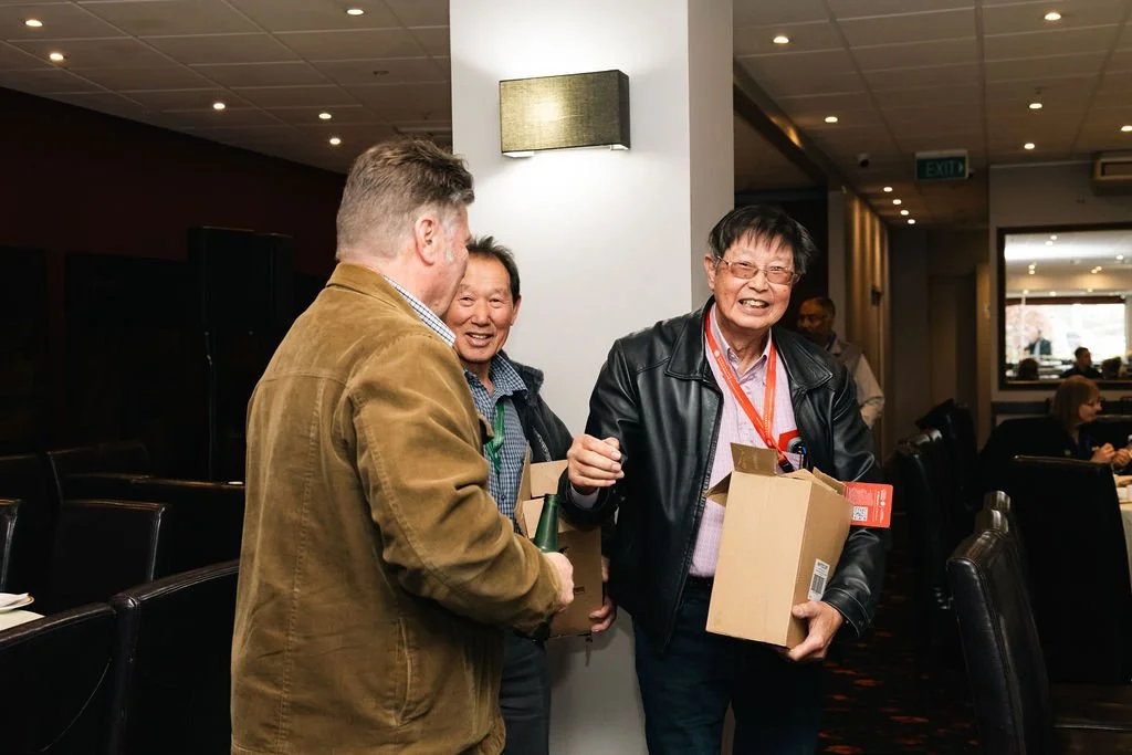 Warren Hobson, Andrew Lum and Sam Gin