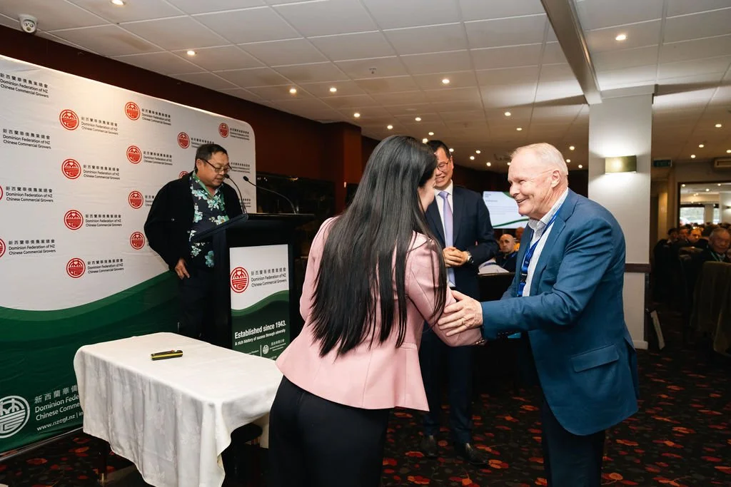 Jeffery Turner - Certificate of Advocacy award recipient - NZ Chinese Grower supporter