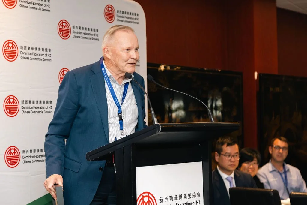 Jeffery Turner - Certificate of Advocacy award recipient - NZ Chinese Grower supporter