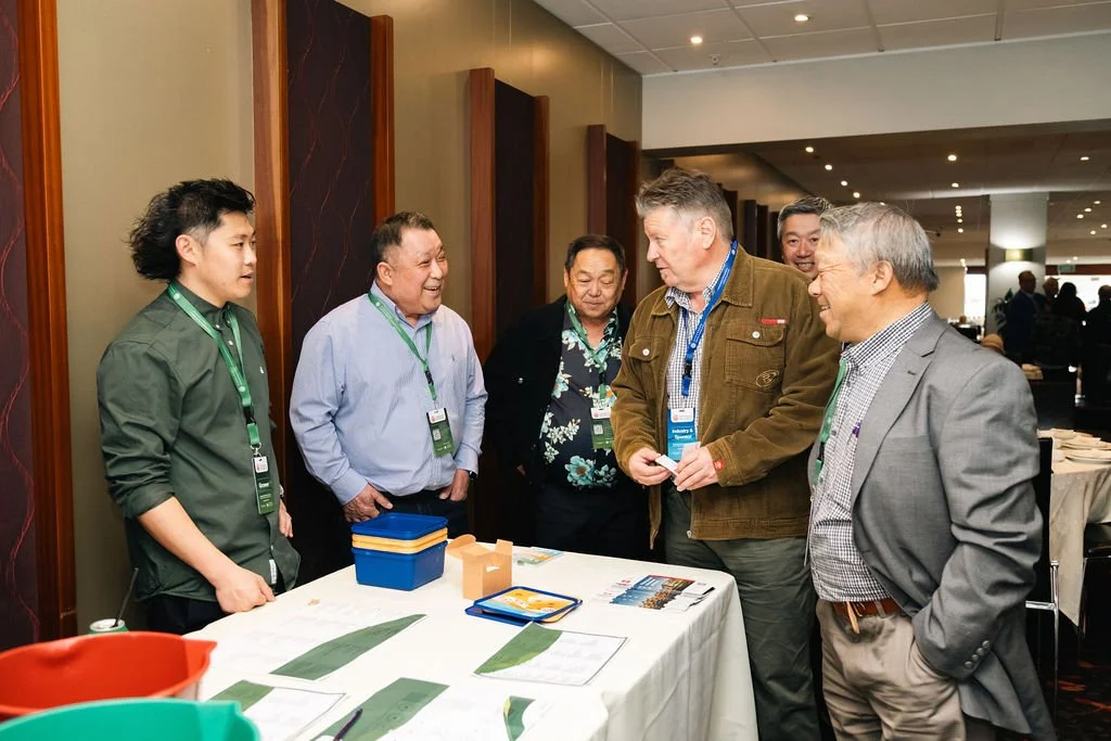 Myles Fong, Michael Ying - BBMY, Dennis Fong, Warren Hobson - Lefroy Valley Seeds and Howe Young