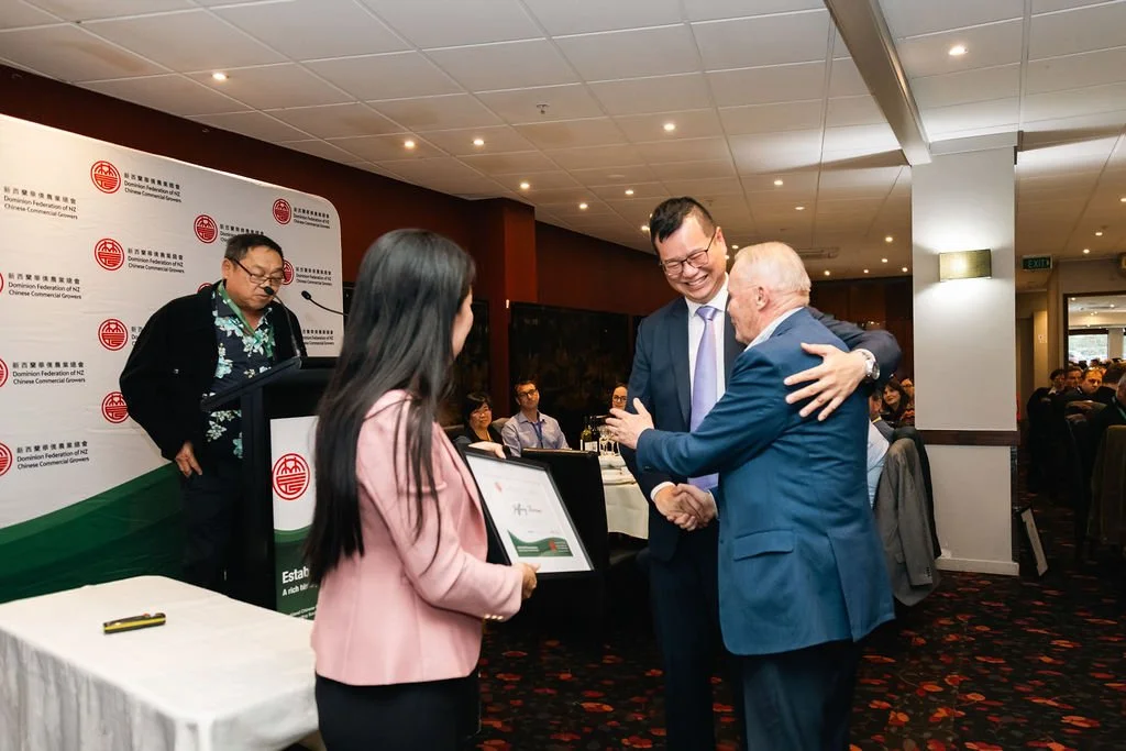 Jeffery Turner - Certificate of Advocacy award recipient - NZ Chinese Grower supporter