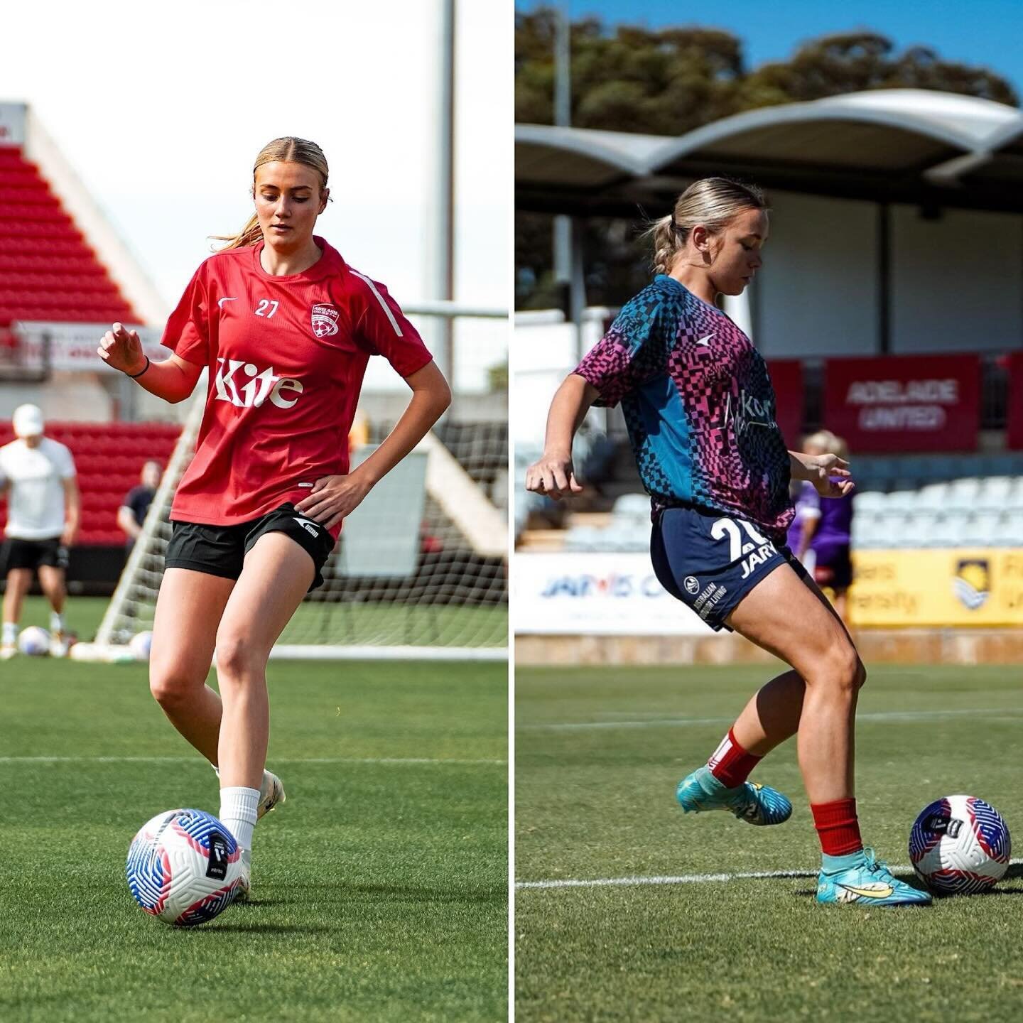 Congratulations @adelaideunited duo, Sian Dewey and Miley Grigg on being selected for the CommBank Junior Matildas preparation camp, in the lead up to the 2024 AFC U17 Asian Cup✨

#edgesox #commbankjuniormatildas #adelaideunited #gripsocks #football 